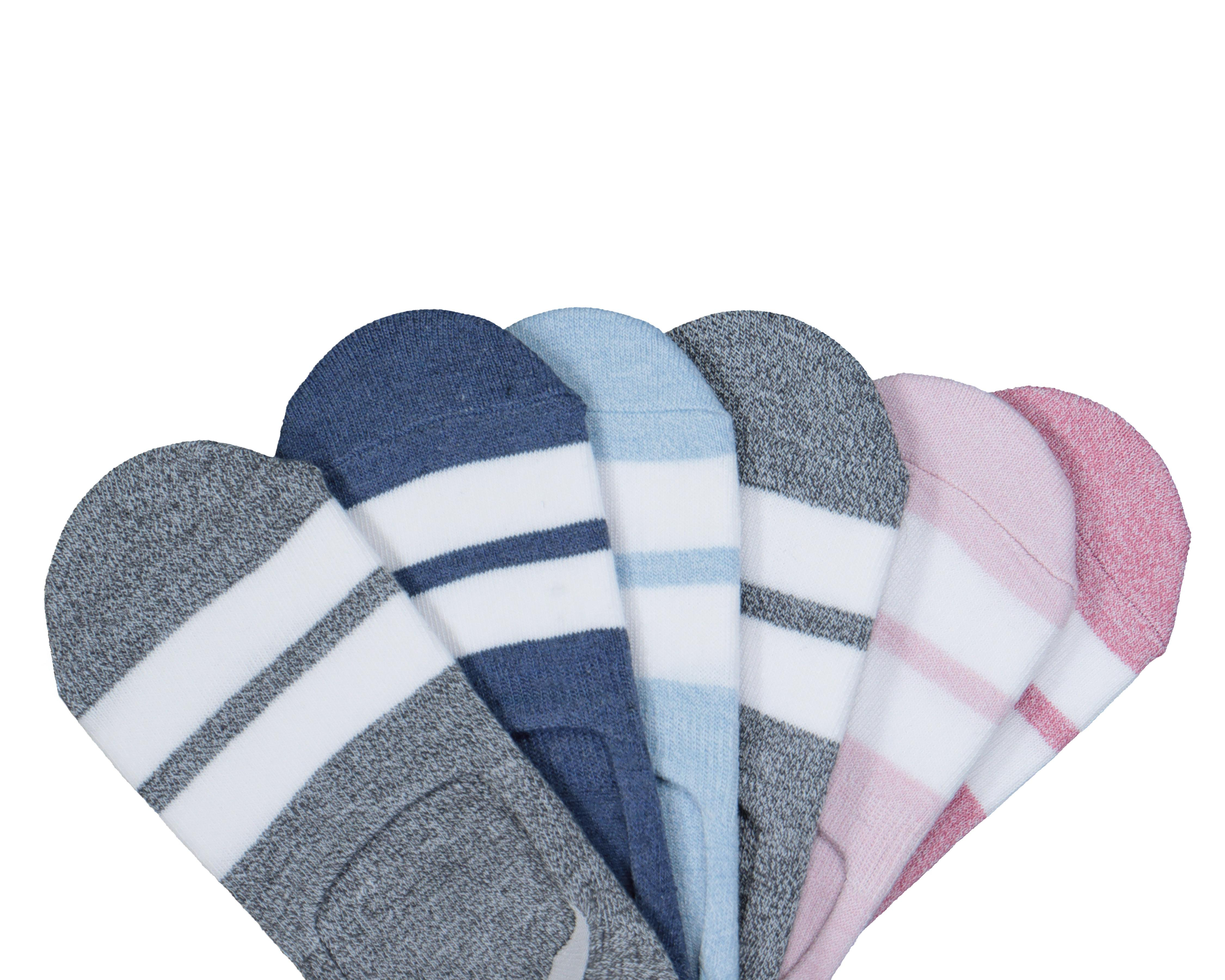 Foto 2 | Calcetas Invisibles Lovest para Mujer 6 Pares