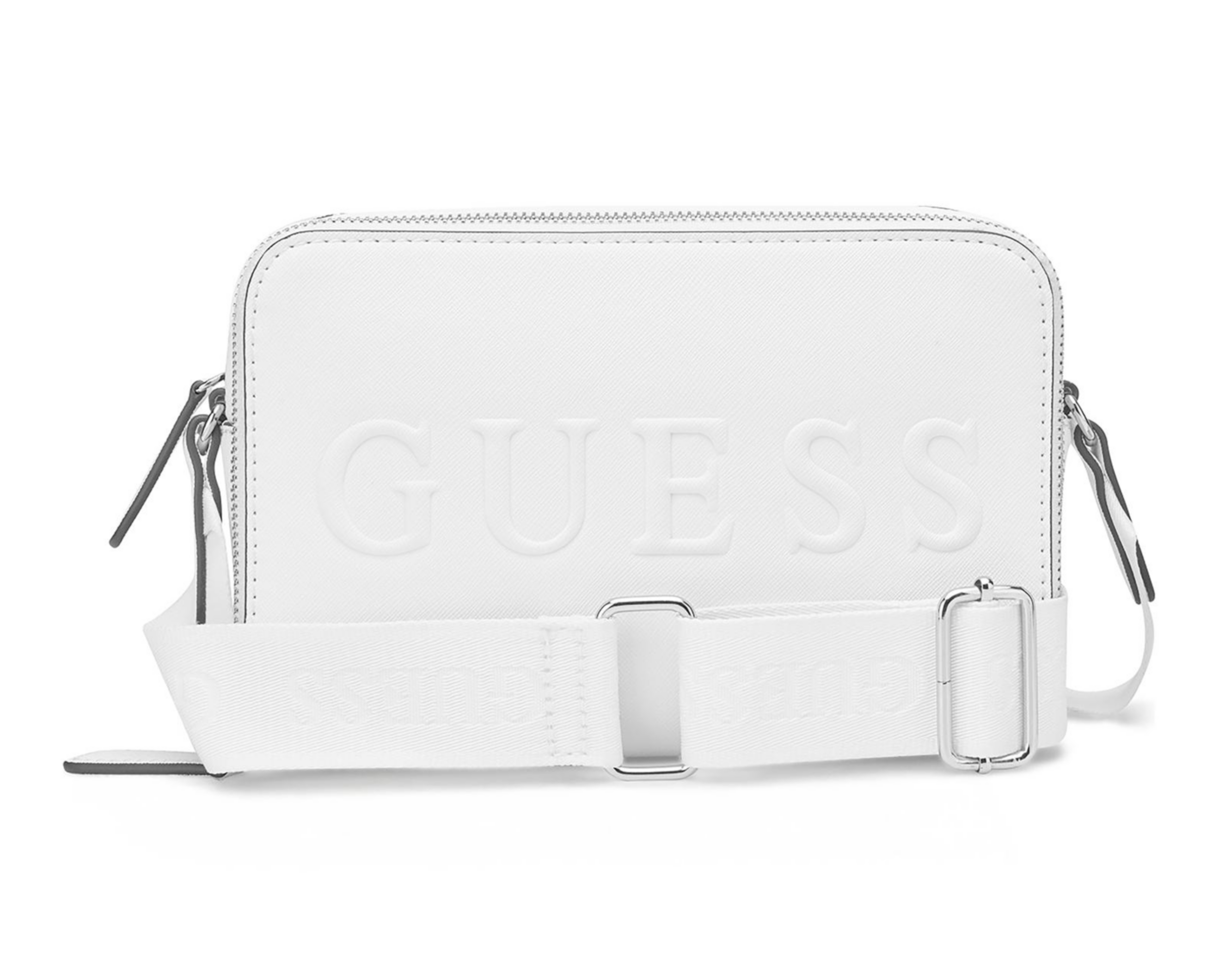 Foto 3 pulgar | Bolsa Cruzada Guess Haddington
