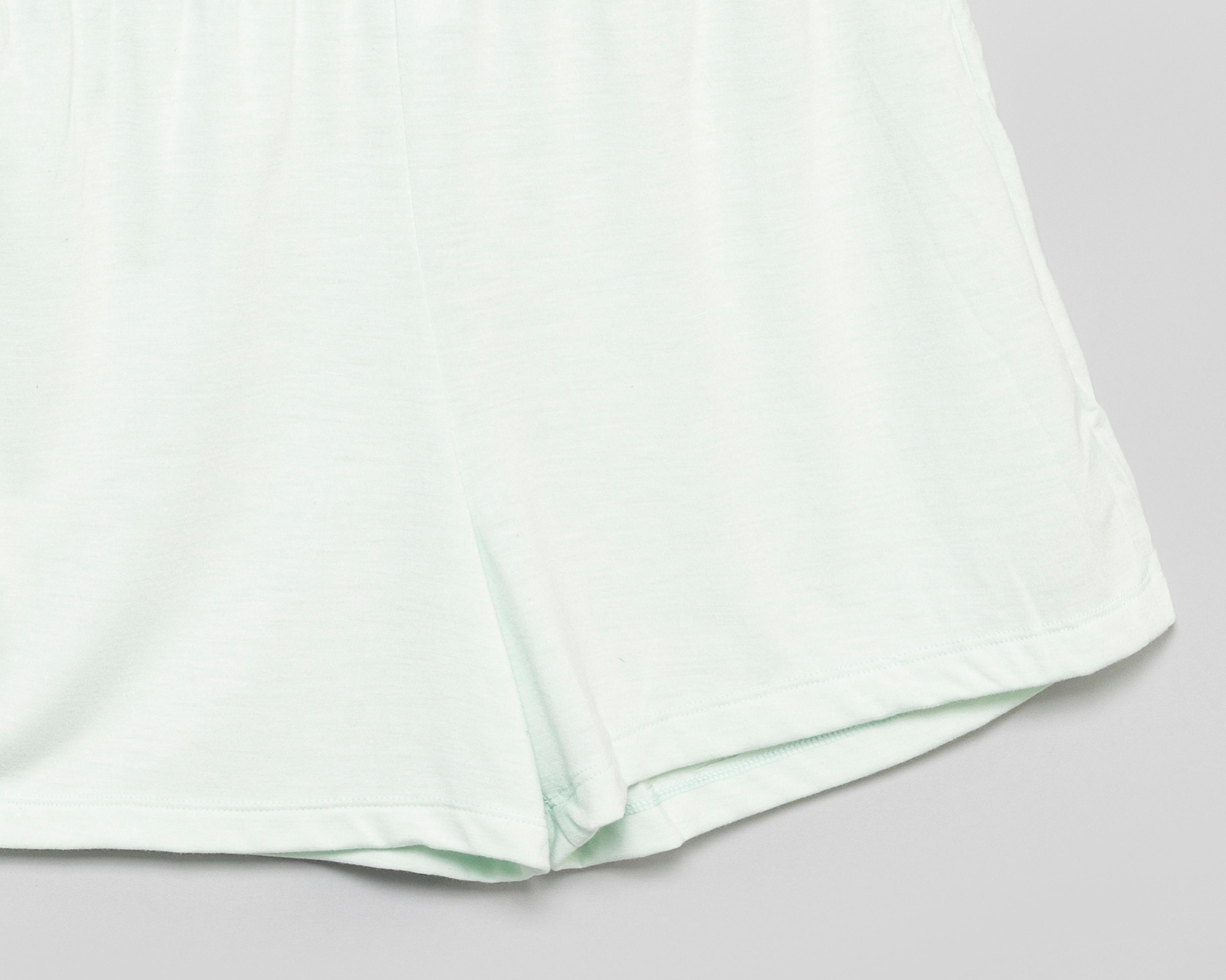 Foto 4 pulgar | Pijama Tops & Bottoms para Mujer 2 Piezas