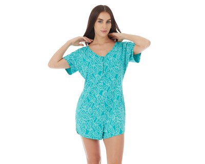 Foto 1 | Pijama de Algodón Tops & Bottoms para Mujer