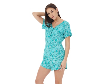 Foto 4 | Pijama de Algodón Tops & Bottoms para Mujer