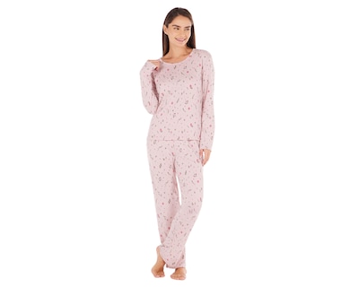 Foto 1 | Pijama Tops & Bottoms para Mujer 2 Piezas
