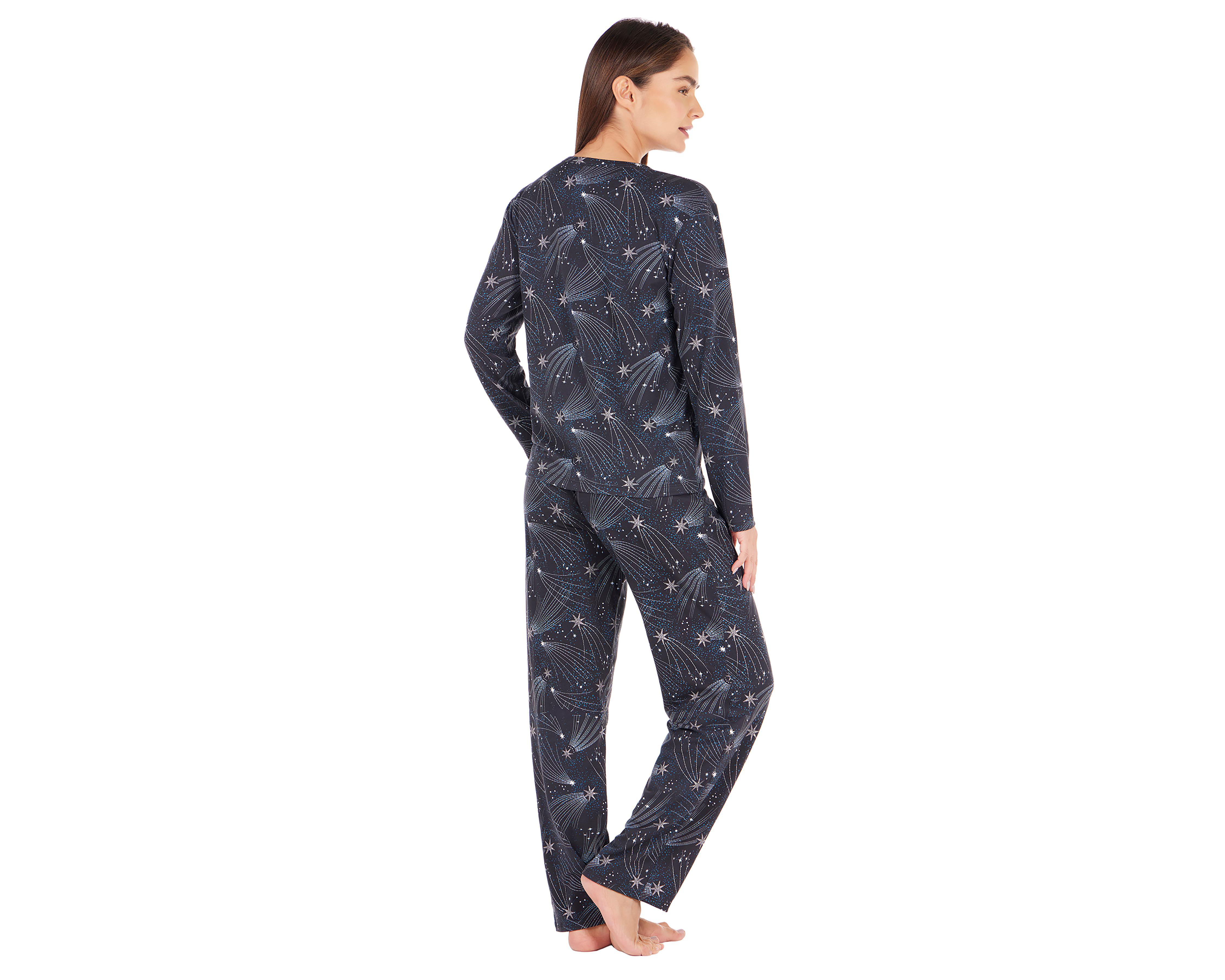 Foto 2 | Pijama Tops & Bottoms para Mujer 2 Piezas
