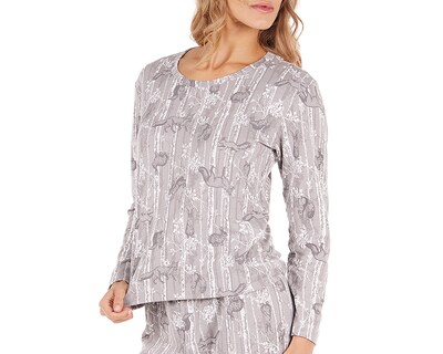 Foto 3 | Pijama Tops & Bottoms para Mujer 2 Piezas