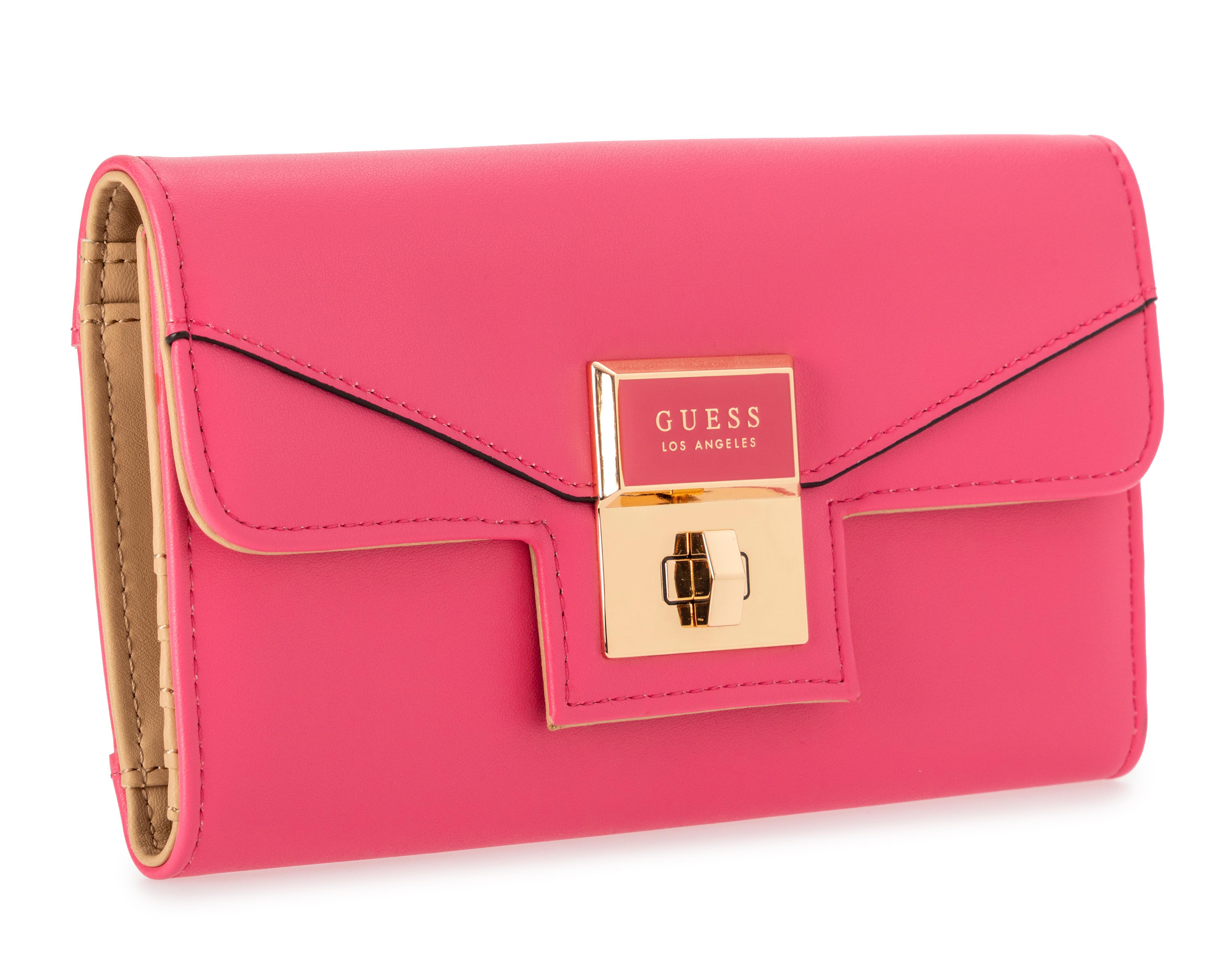 Foto 2 | Cartera para Mujer Guess Rosa