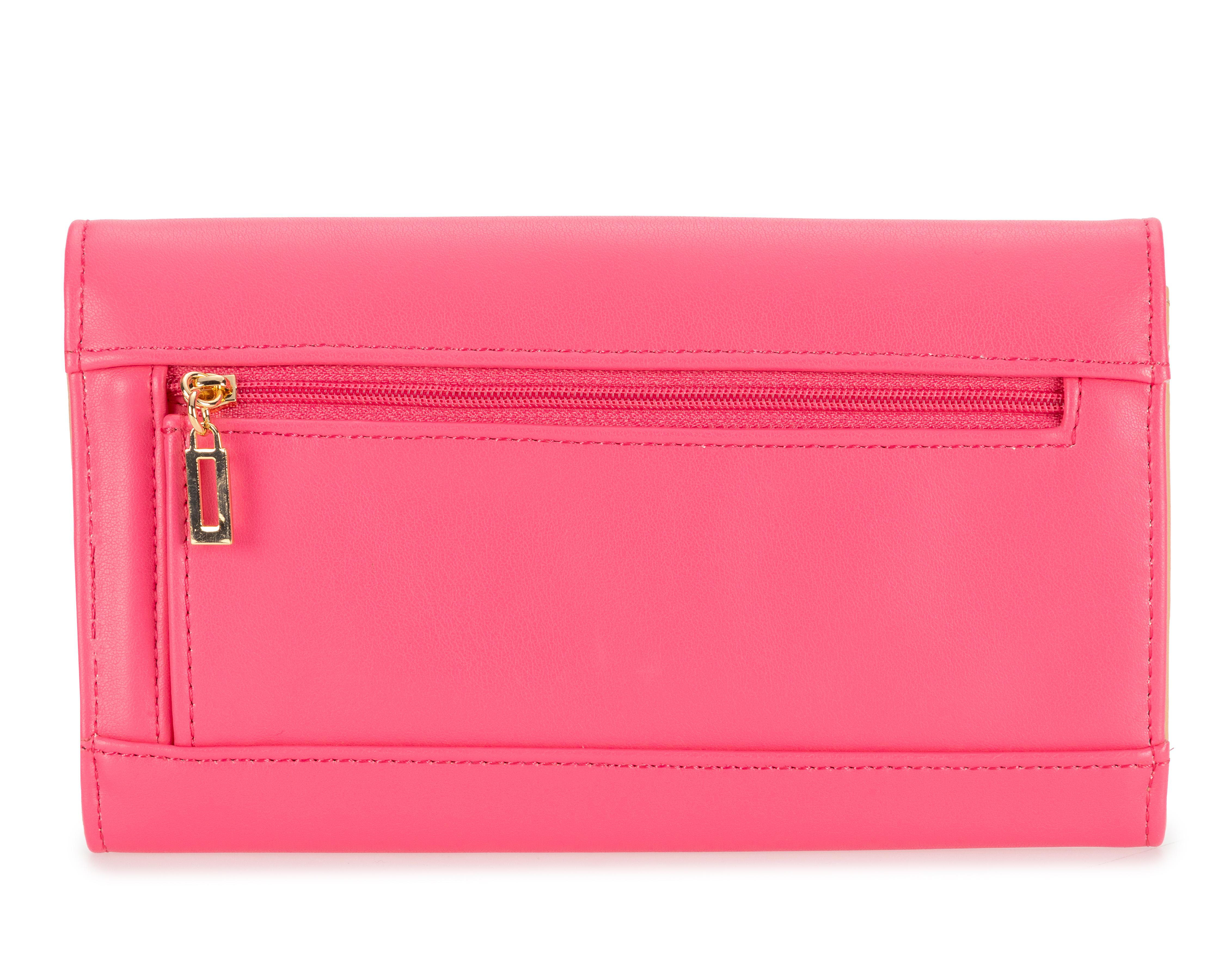 Foto 3 | Cartera para Mujer Guess Rosa