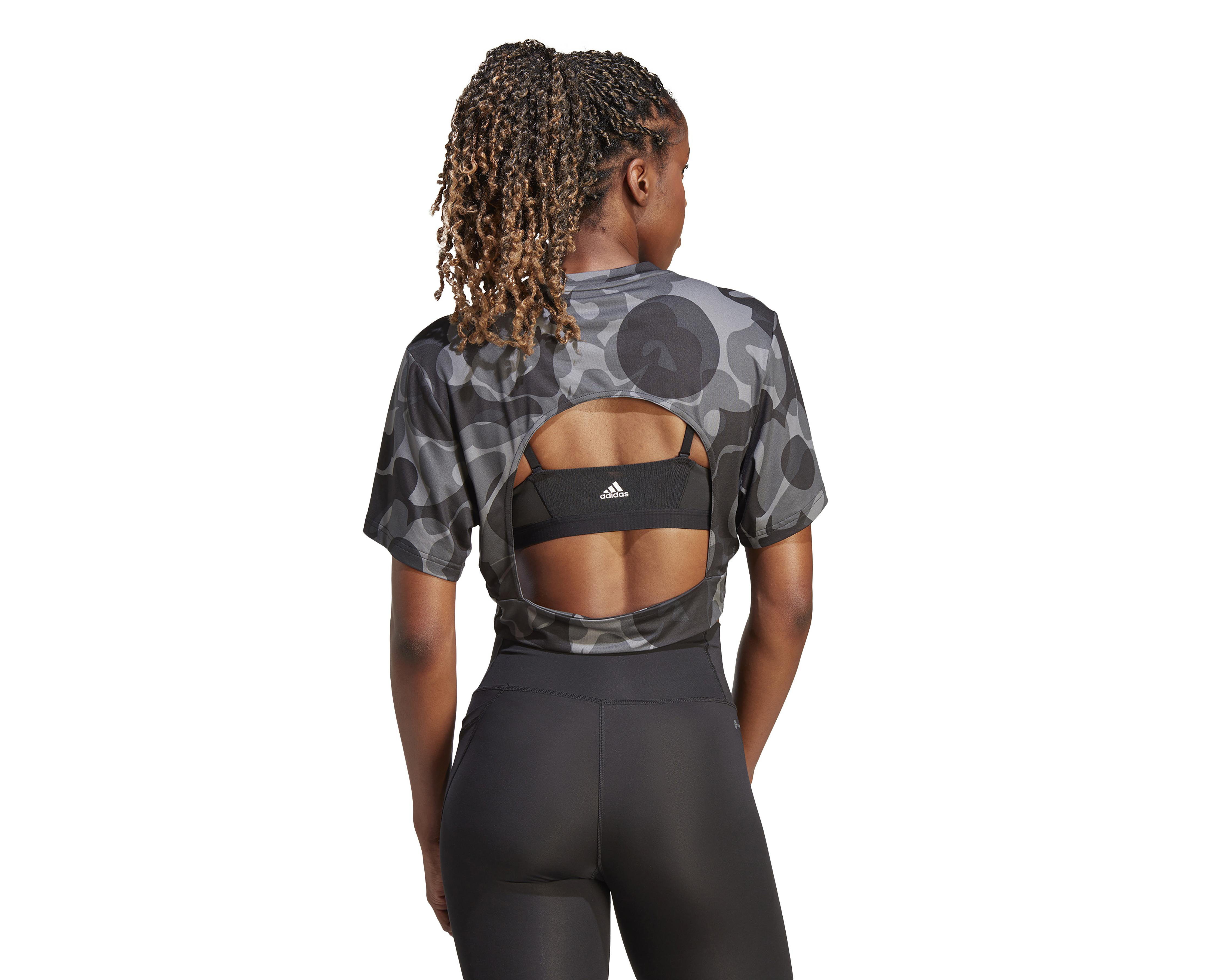 Foto 2 | Playera de Entrenamiento Adidas Aeroready para Mujer