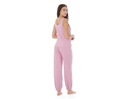 Foto 2 | Pijama Tops & Bottoms para Mujer 2 Piezas