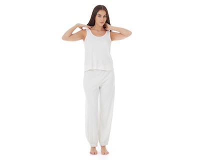 Foto 1 | Pijama Tops & Bottoms para Mujer 2 Piezas