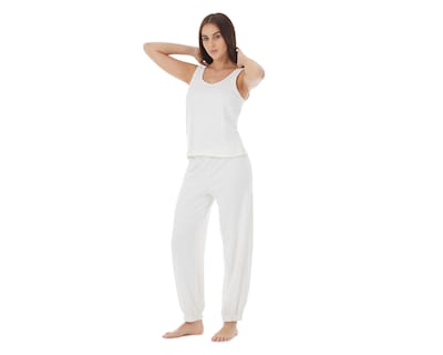 Foto 4 | Pijama Tops & Bottoms para Mujer 2 Piezas