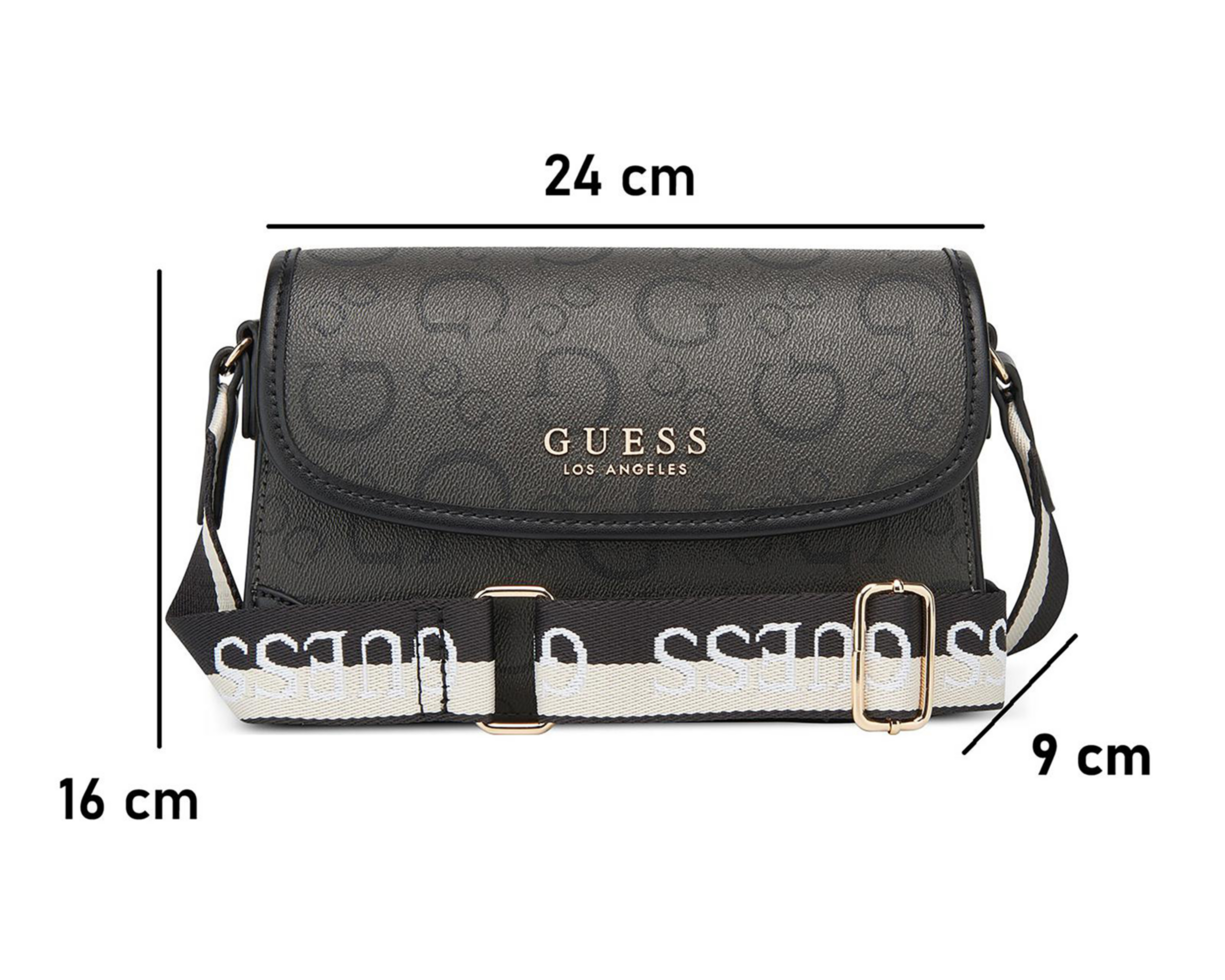 Foto 6 pulgar | Bolsa Cruzada Guess