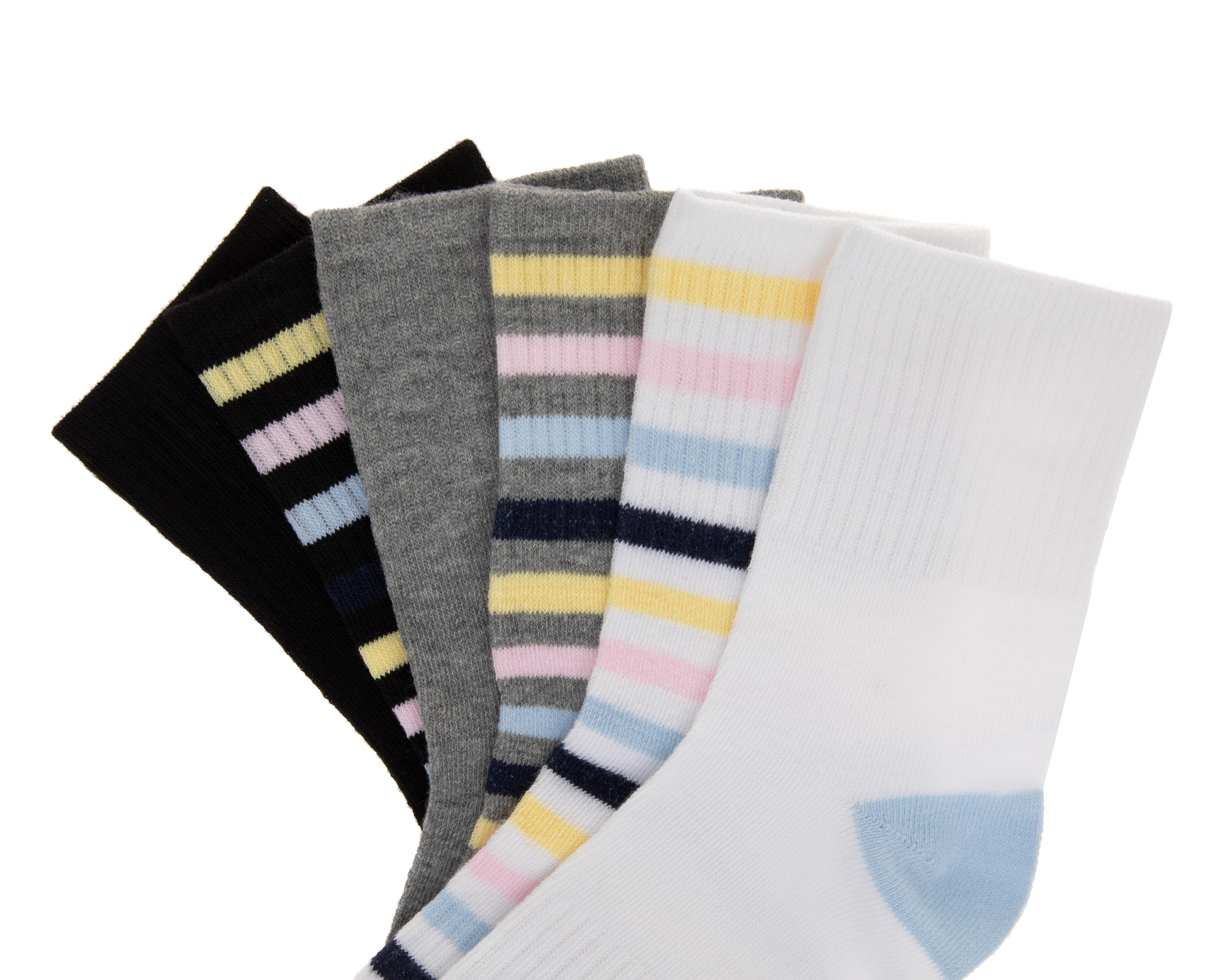 Foto 3 pulgar | Calcetas Largas Lovest para Mujer 6 Pares