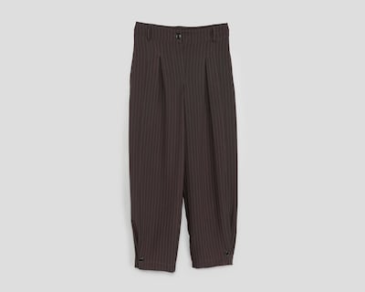 Foto 1 | Pantalón de Vestir Strona a Rayas para Mujer