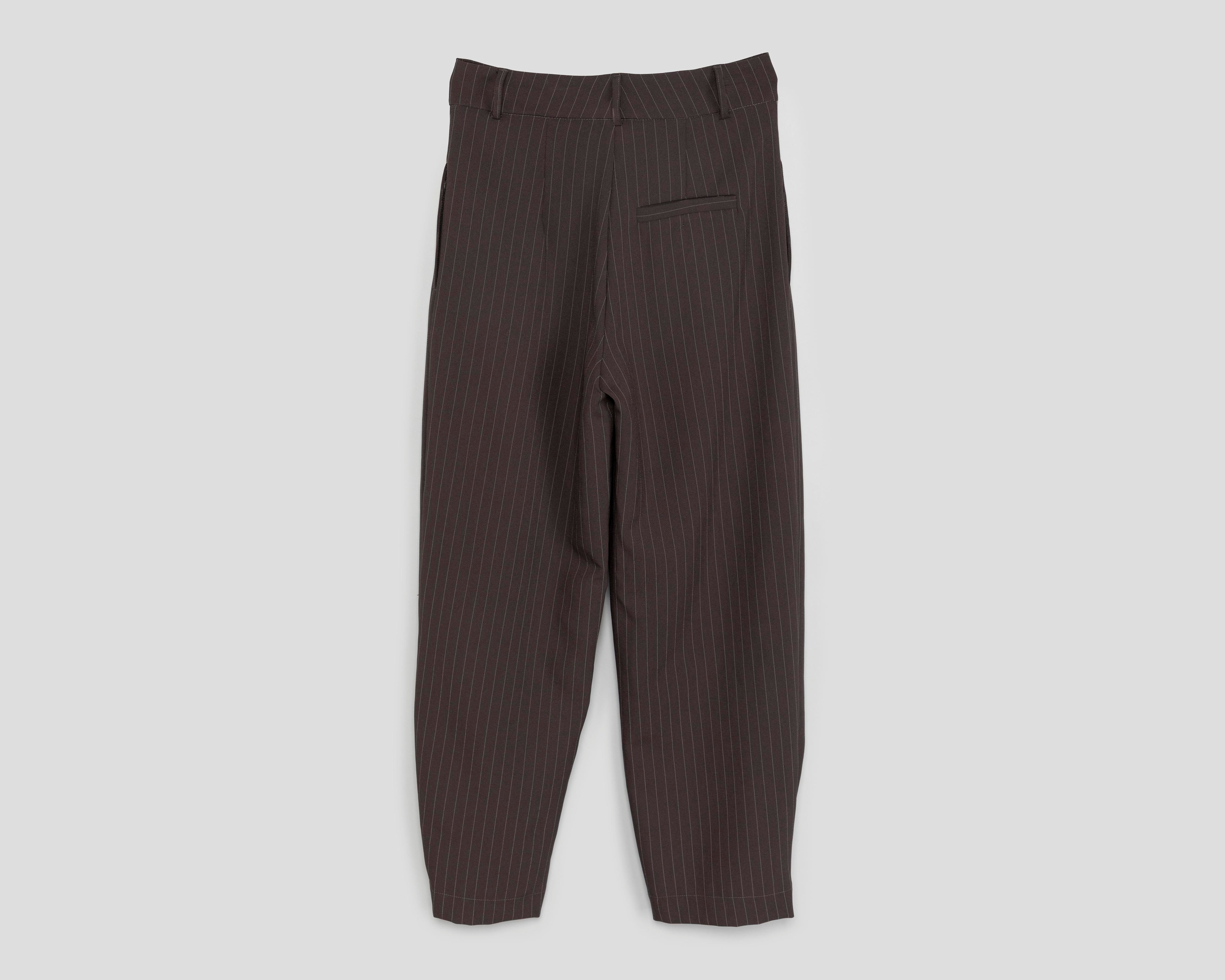 Foto 3 pulgar | Pantalón de Vestir Strona a Rayas para Mujer