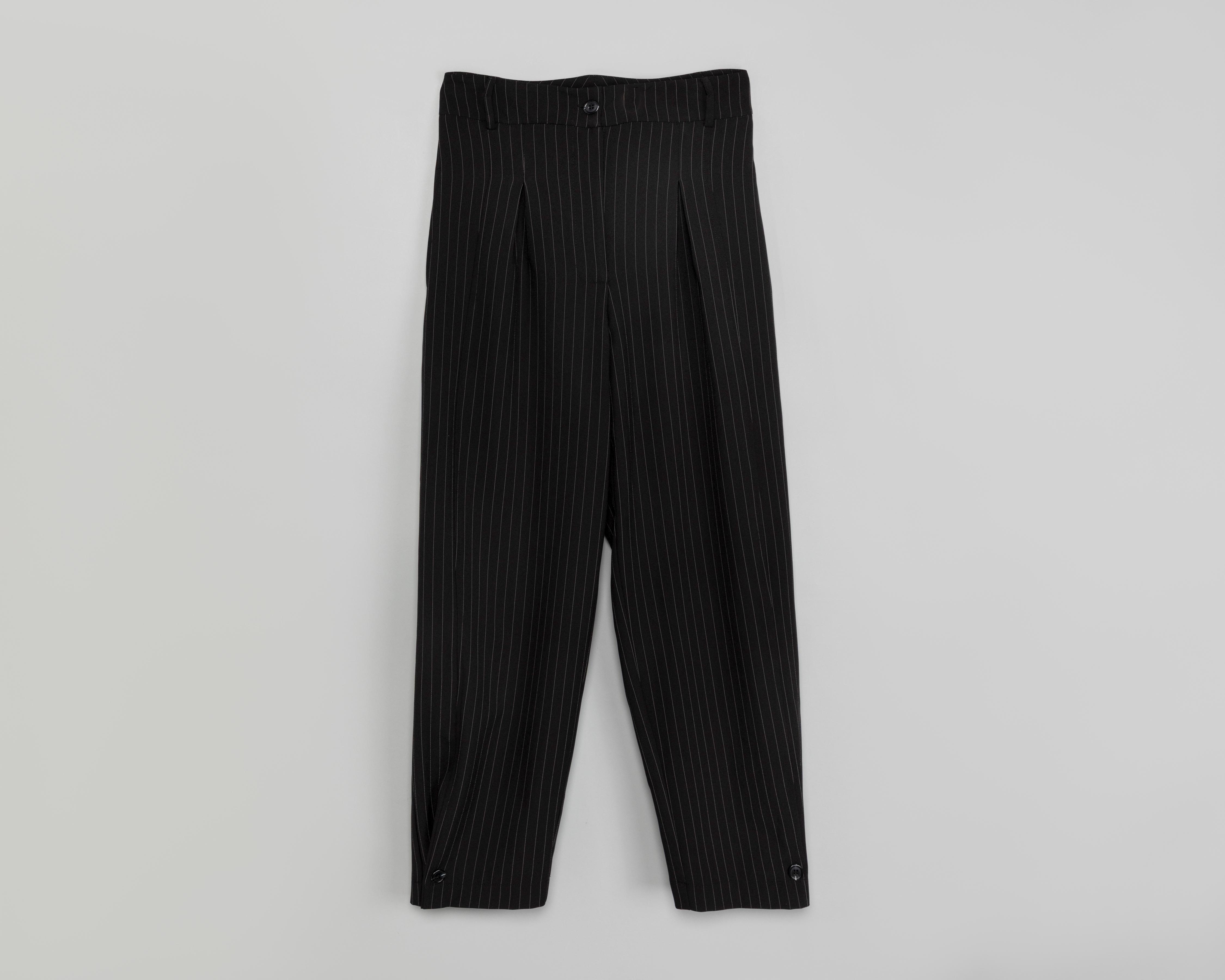 Foto 2 pulgar | Pantalón de Vestir Strona a Rayas para Mujer