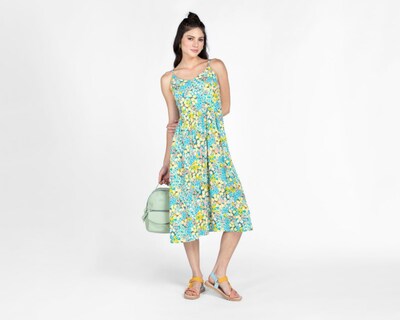Foto 2 | Vestido 18 Forever Casual de Tirantes con Estampado Floral