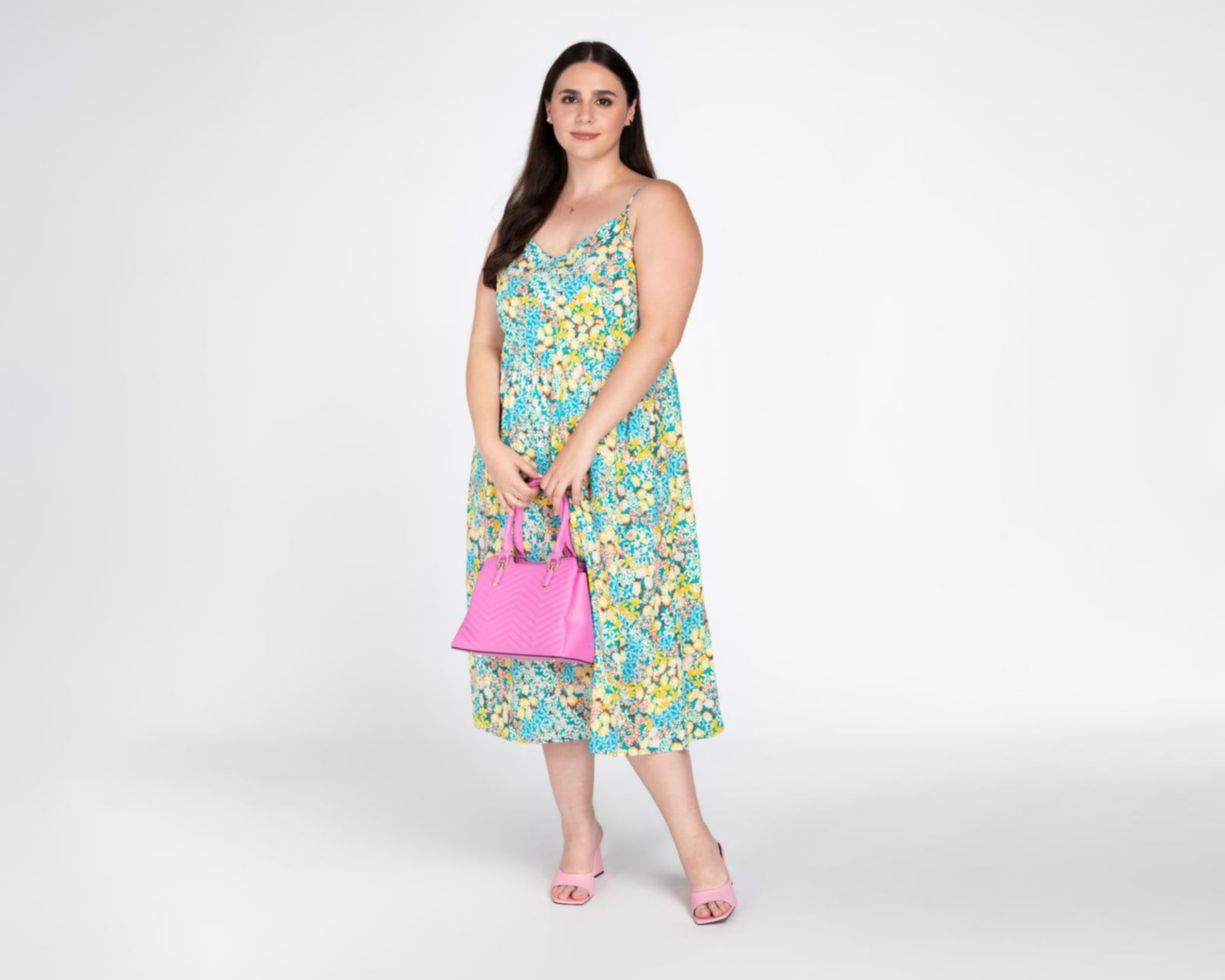 Foto 6 pulgar | Vestido 18 Forever Casual de Tirantes con Estampado Floral