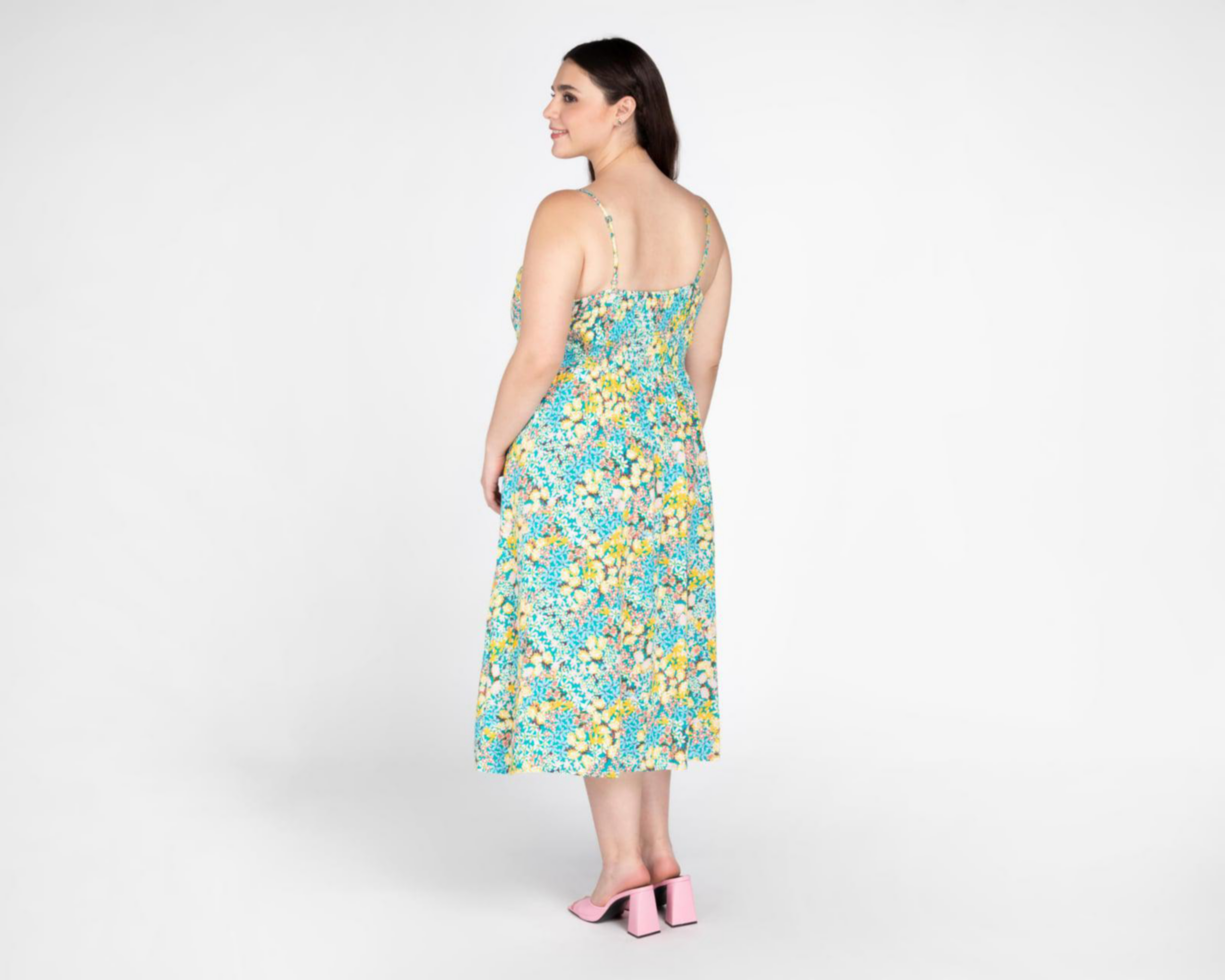 Foto 7 pulgar | Vestido 18 Forever Casual de Tirantes con Estampado Floral