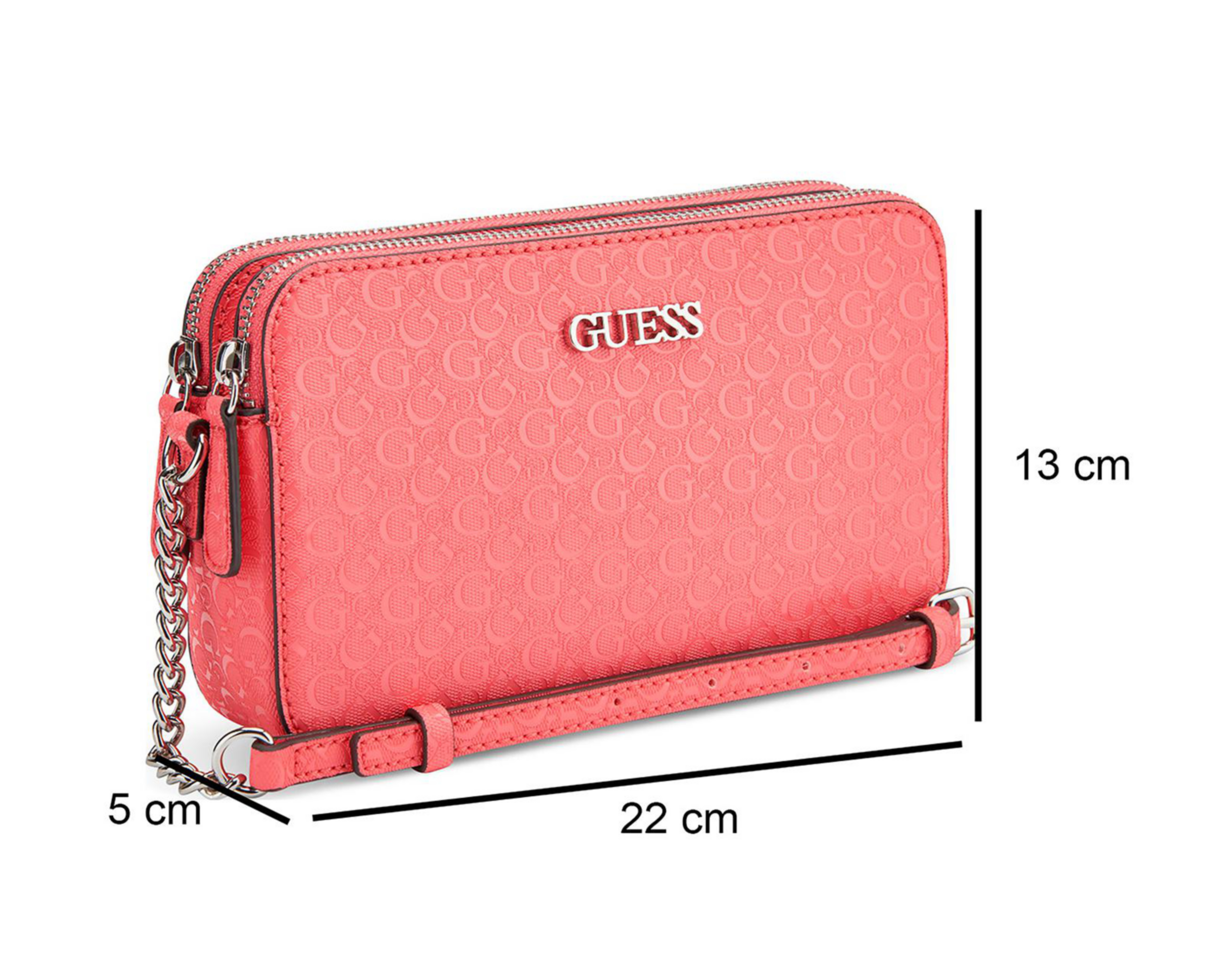 Foto 6 pulgar | Bolsa Cruzada Guess Tidewood