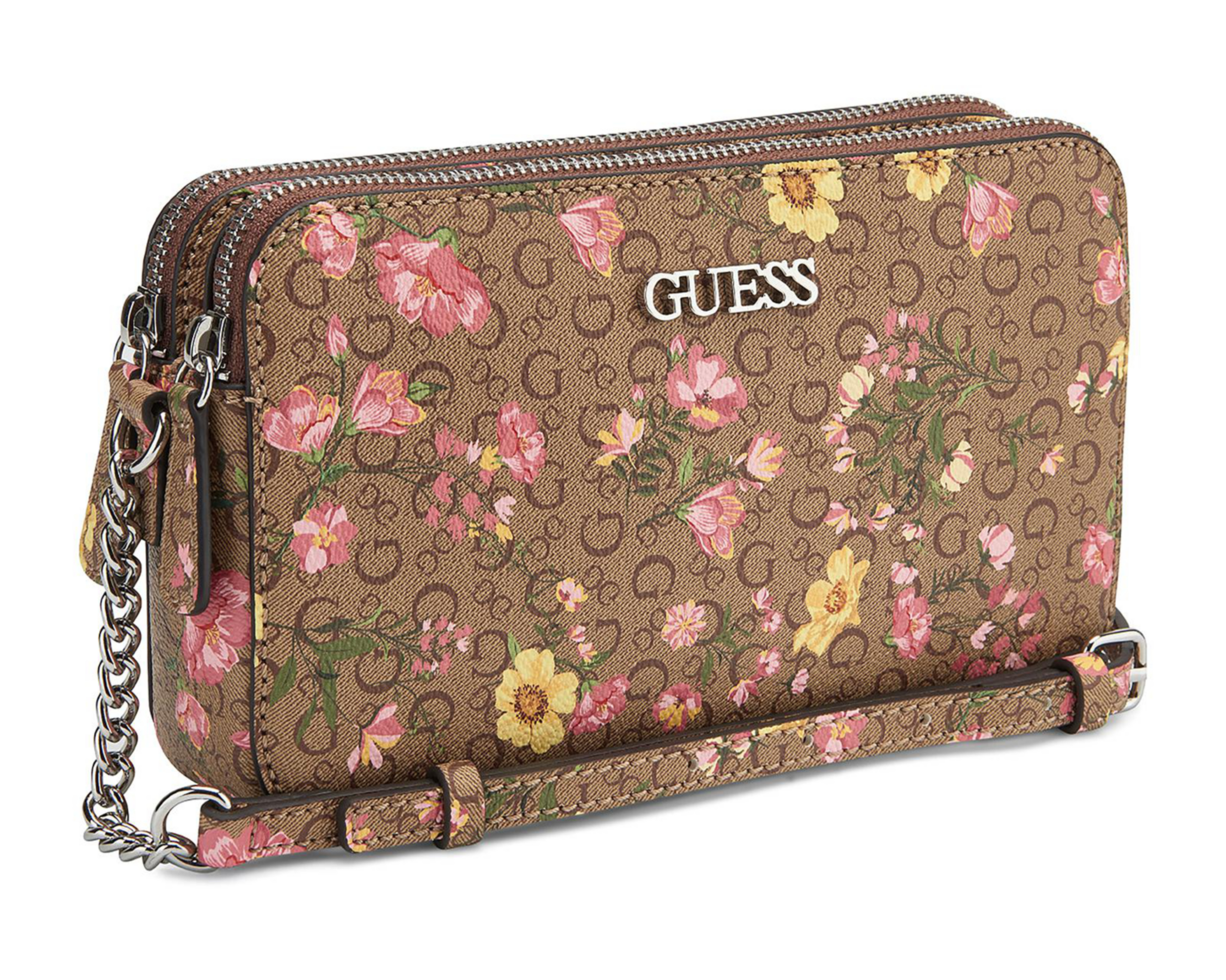 Foto 1 | Bolsa Cruzada Guess Tidewood