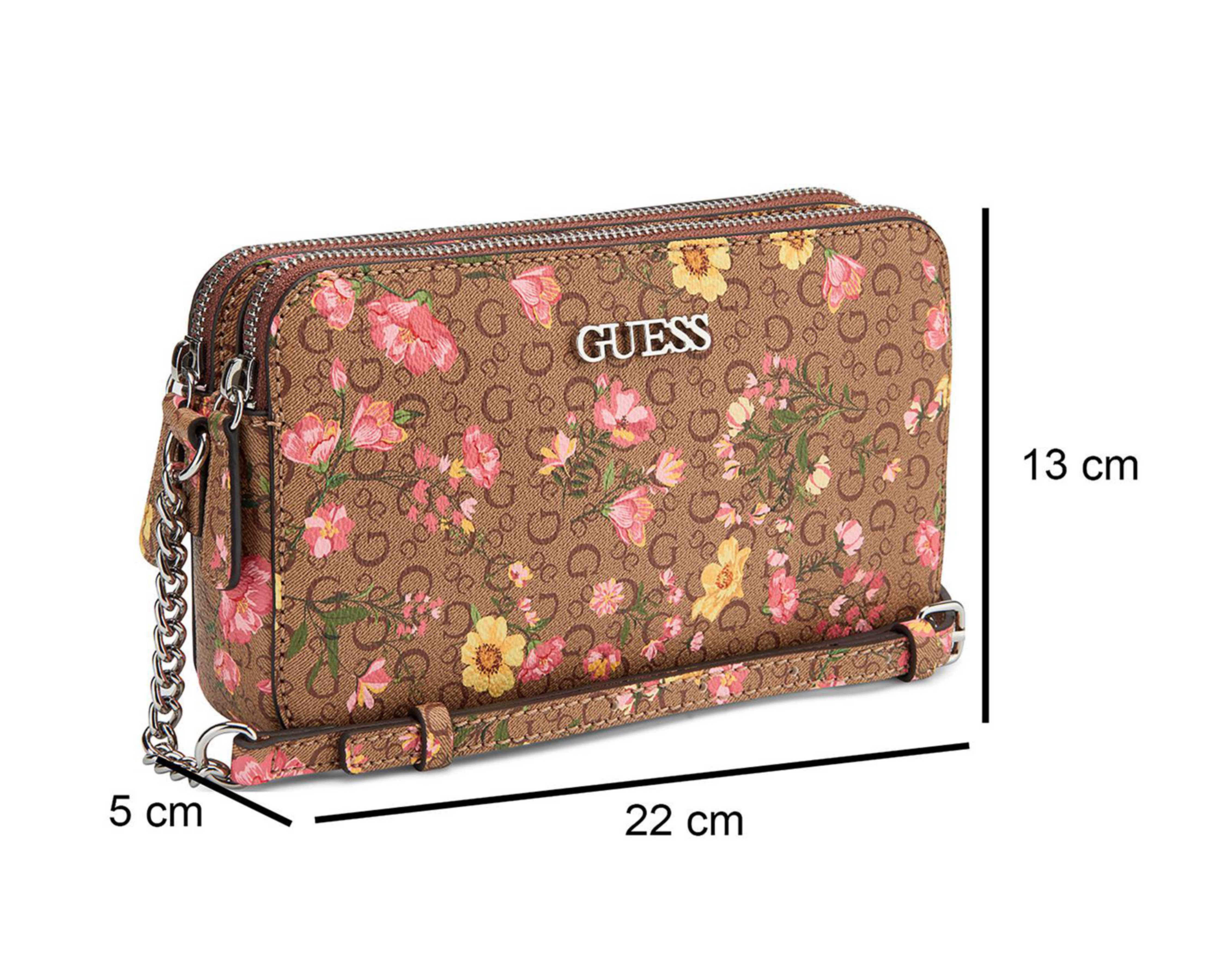 Foto 6 pulgar | Bolsa Cruzada Guess Tidewood