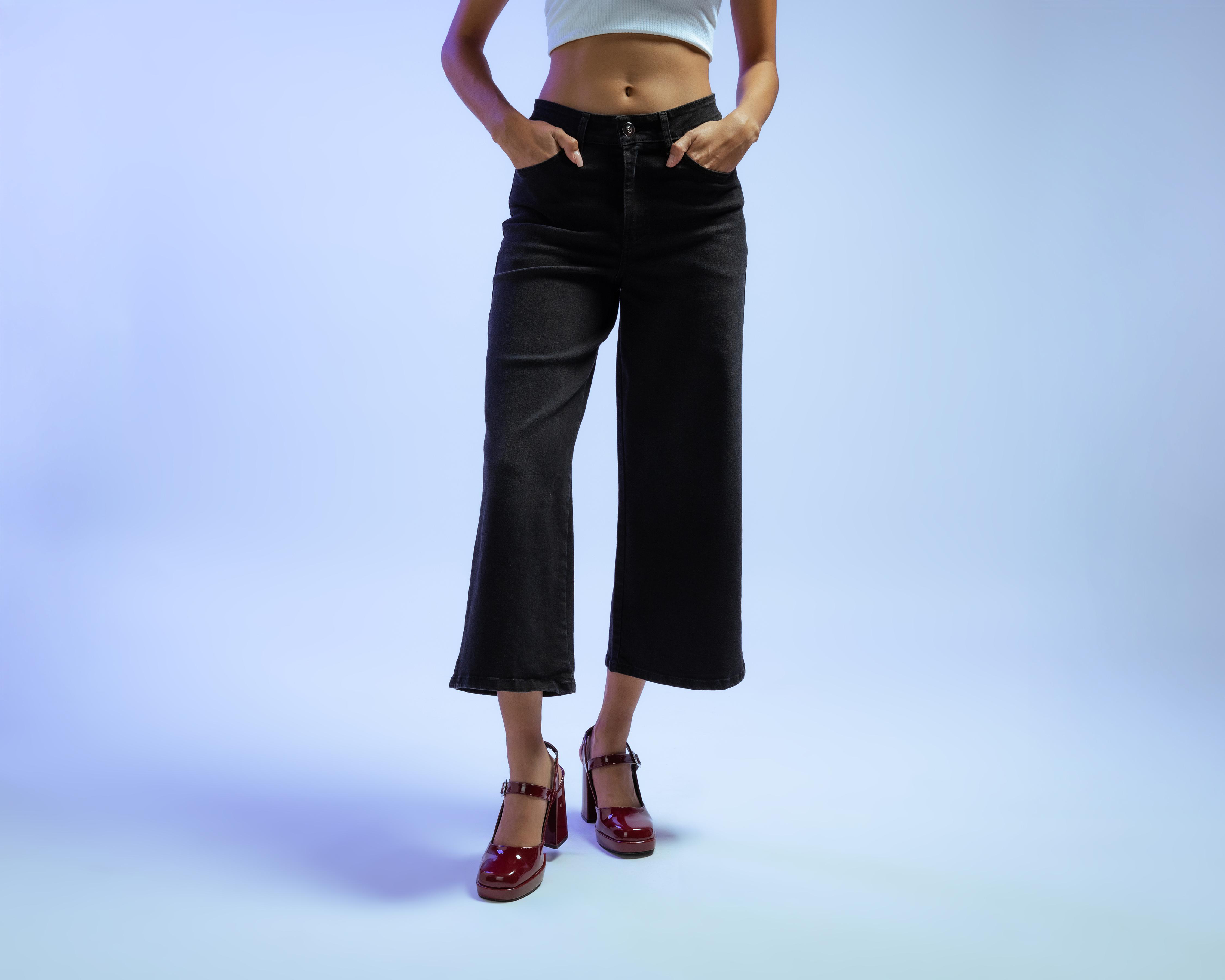 Foto 2 | Pantalón Strona Negro Juvenil
