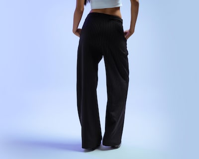 Foto 3 | Pantalón de Vestir Strona a Rayas para Mujer