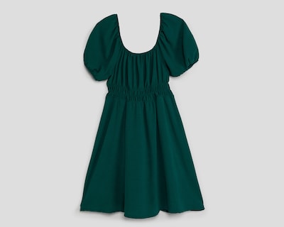 Foto 2 | Vestido Casual Refill Manga Corta Verde Jade Juvenil