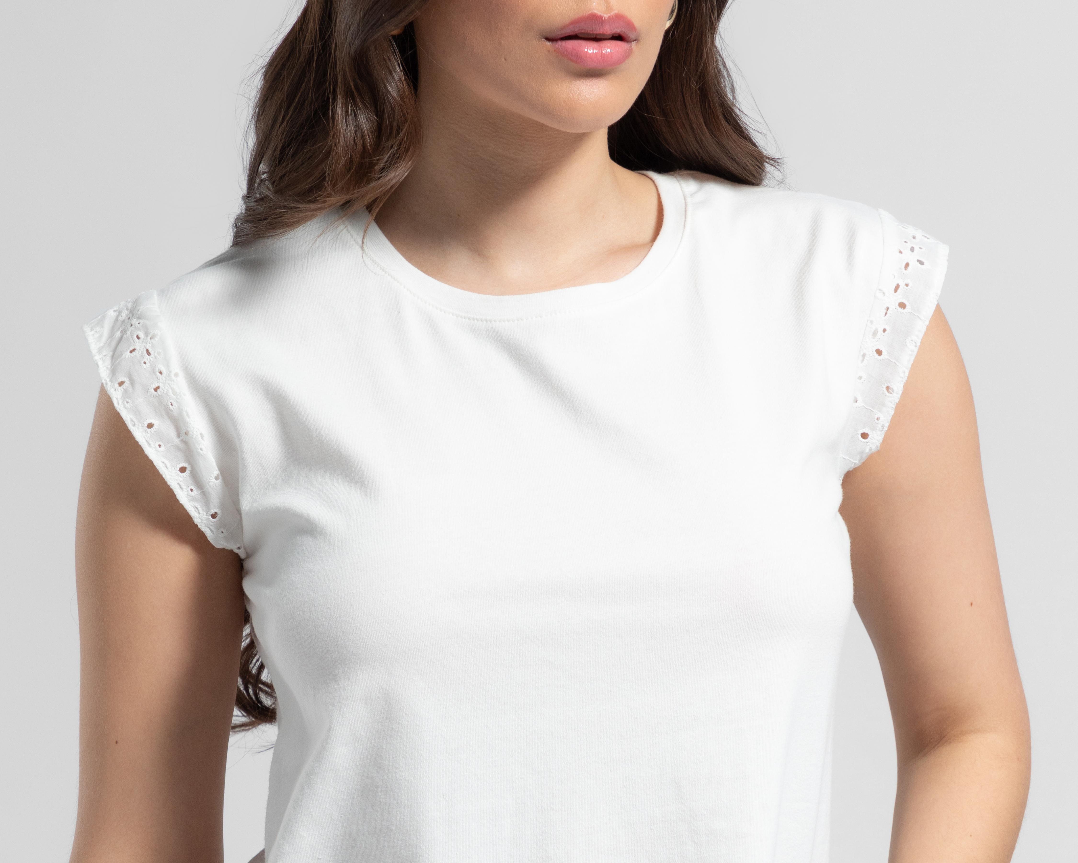 Foto 4 | Blusa Jennifer Lopez sin Mangas