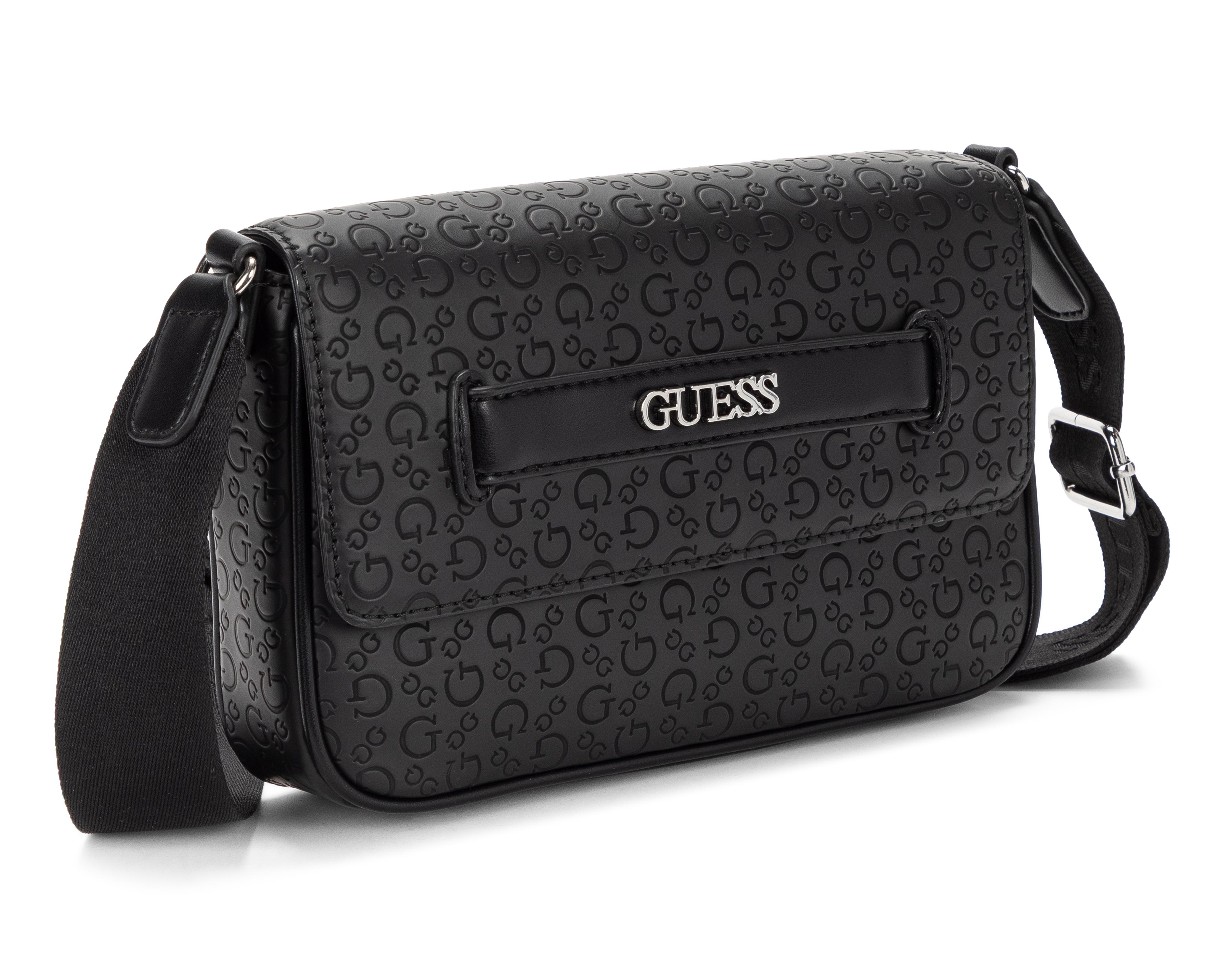 Foto 3 | Bolsa Cruzada Guess con Monedero