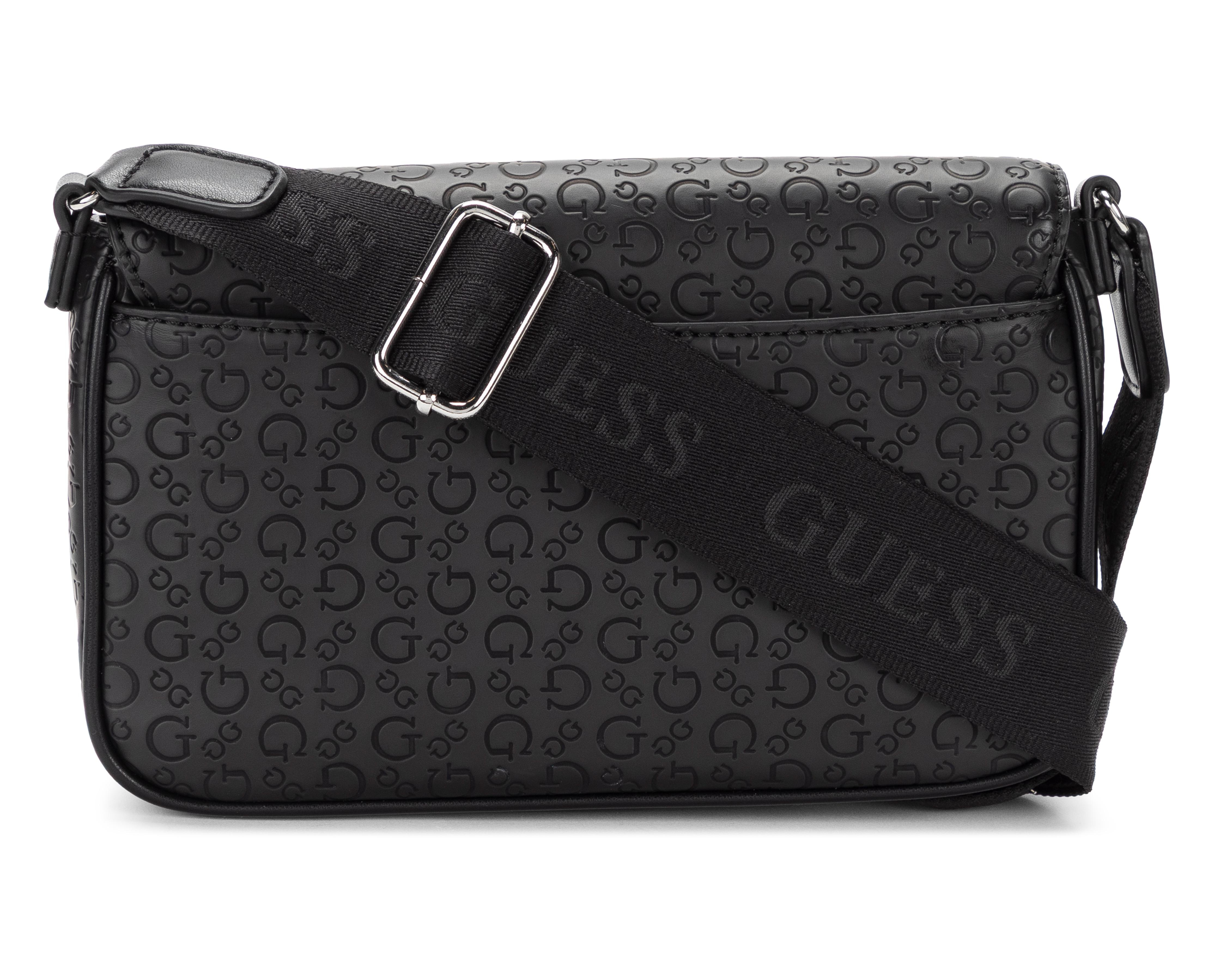 Foto 4 | Bolsa Cruzada Guess con Monedero