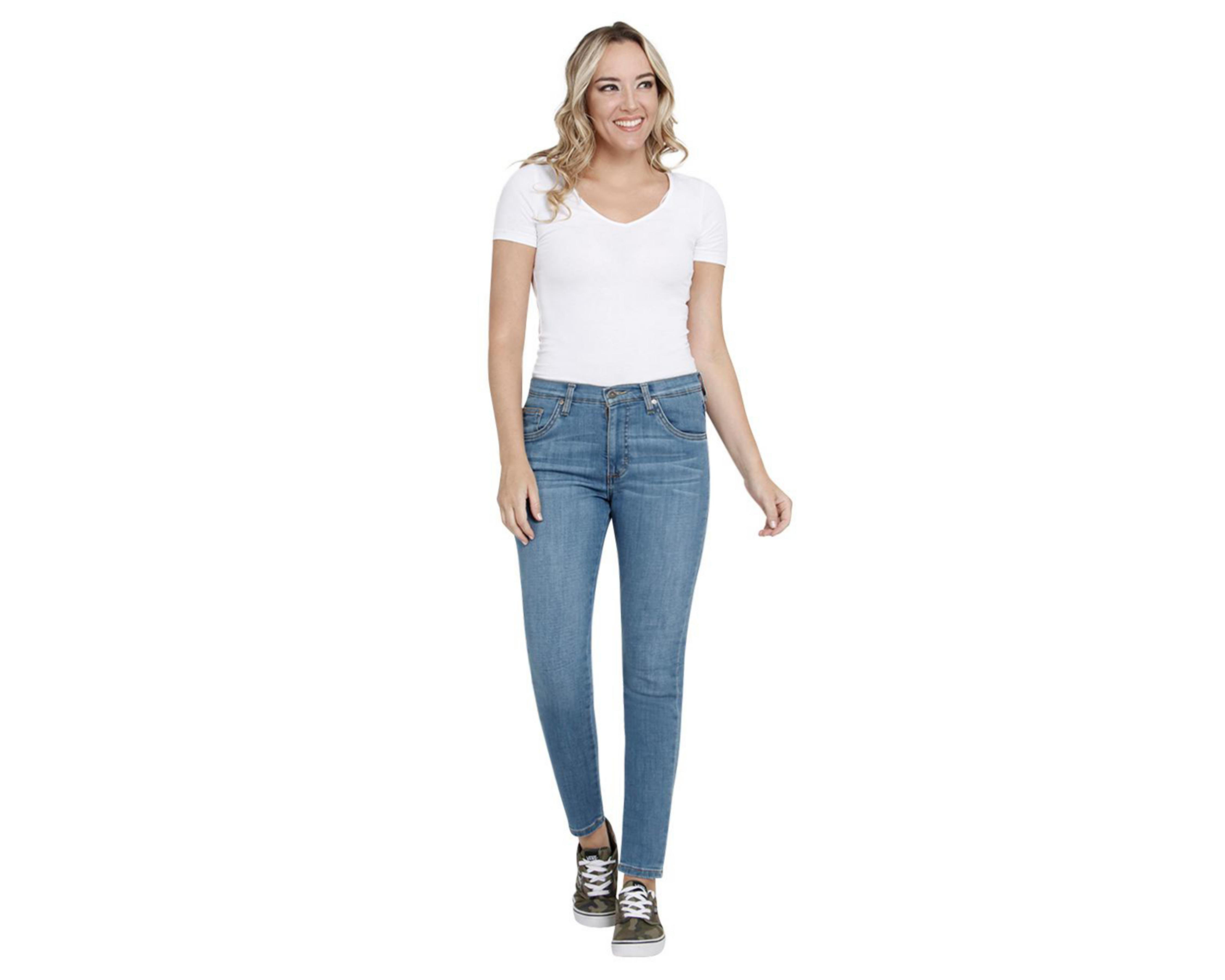 Foto 3 pulgar | Jeans Skinny Lee para Mujer