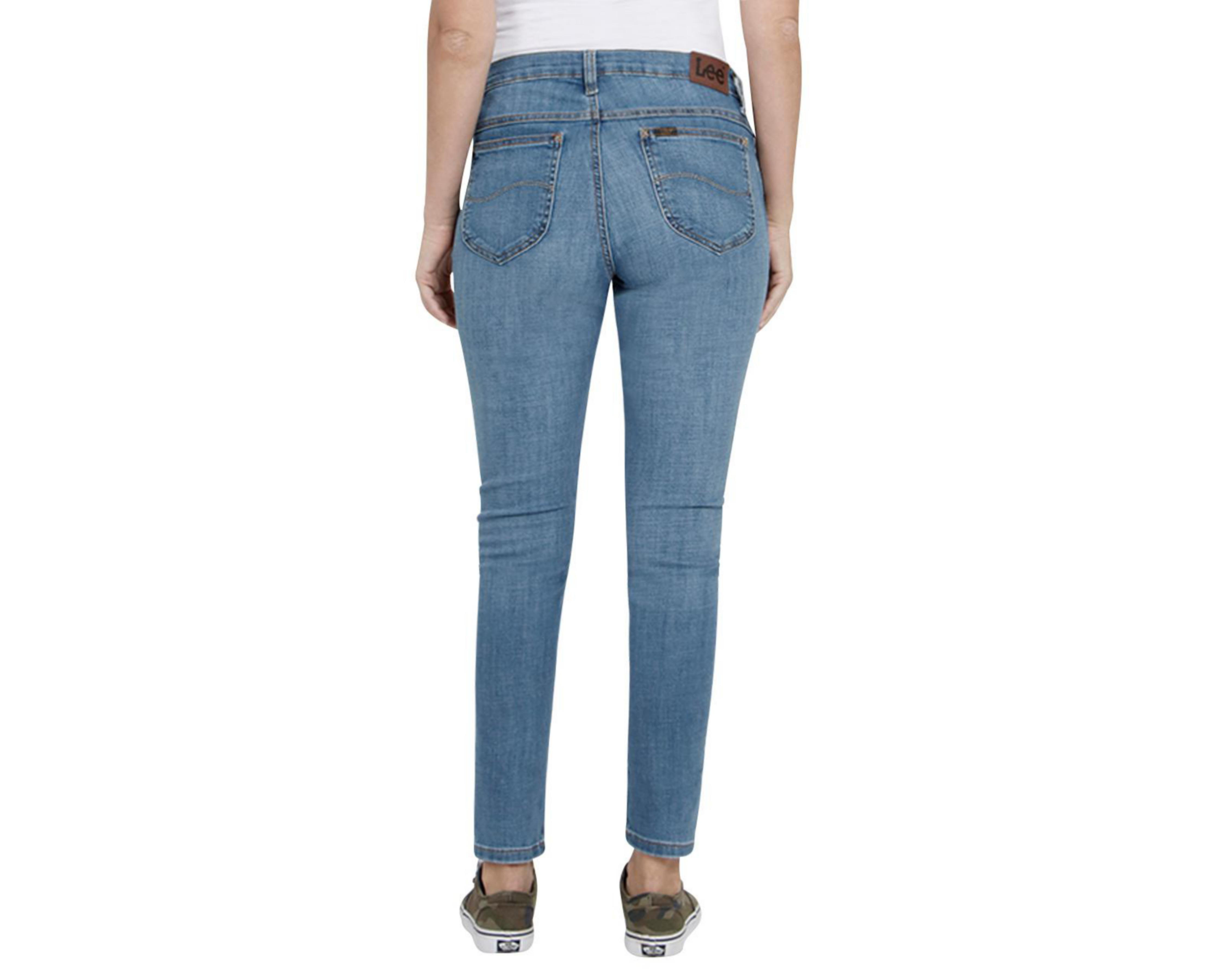 Foto 4 pulgar | Jeans Skinny Lee para Mujer