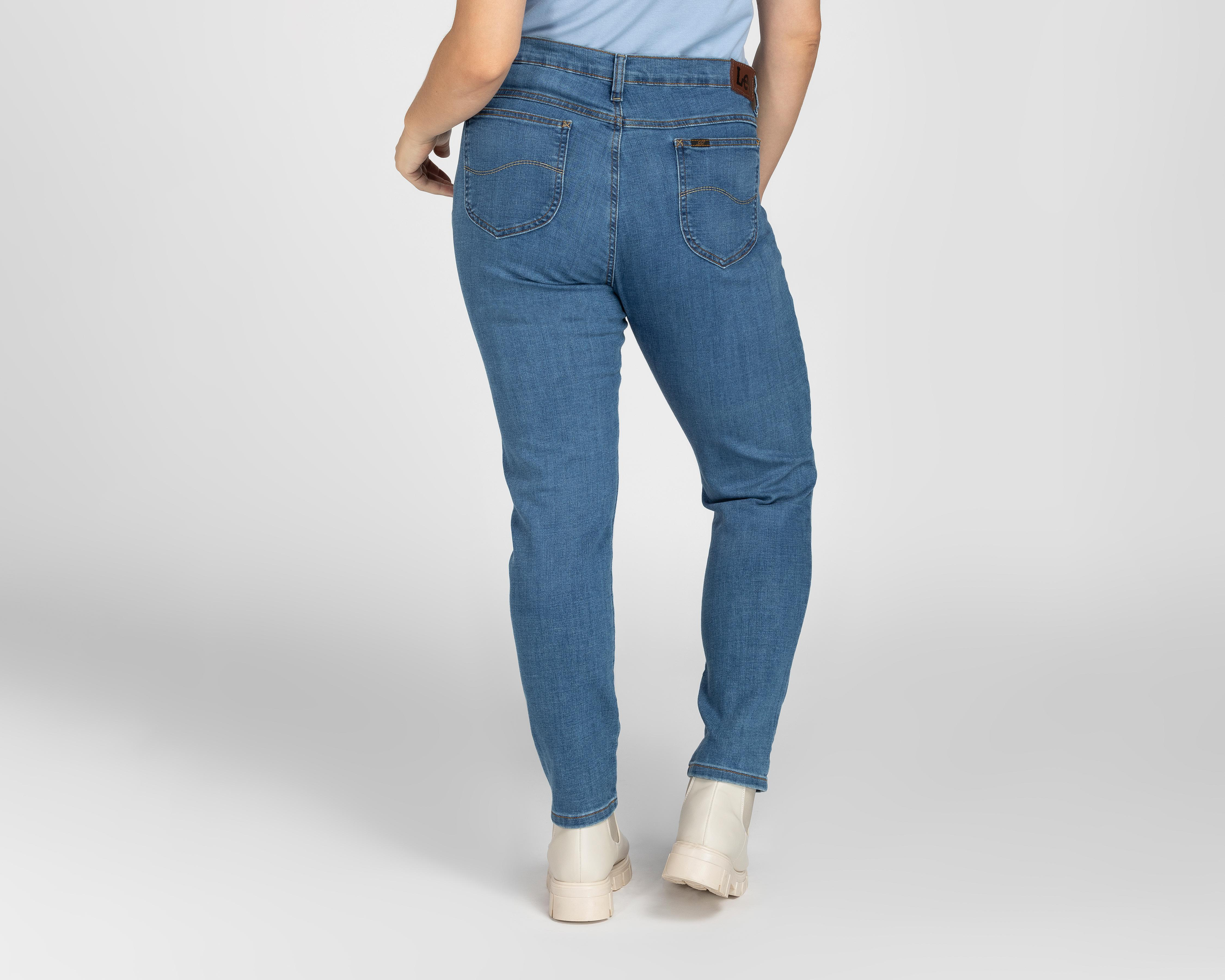 Foto 7 pulgar | Jeans Skinny Lee para Mujer