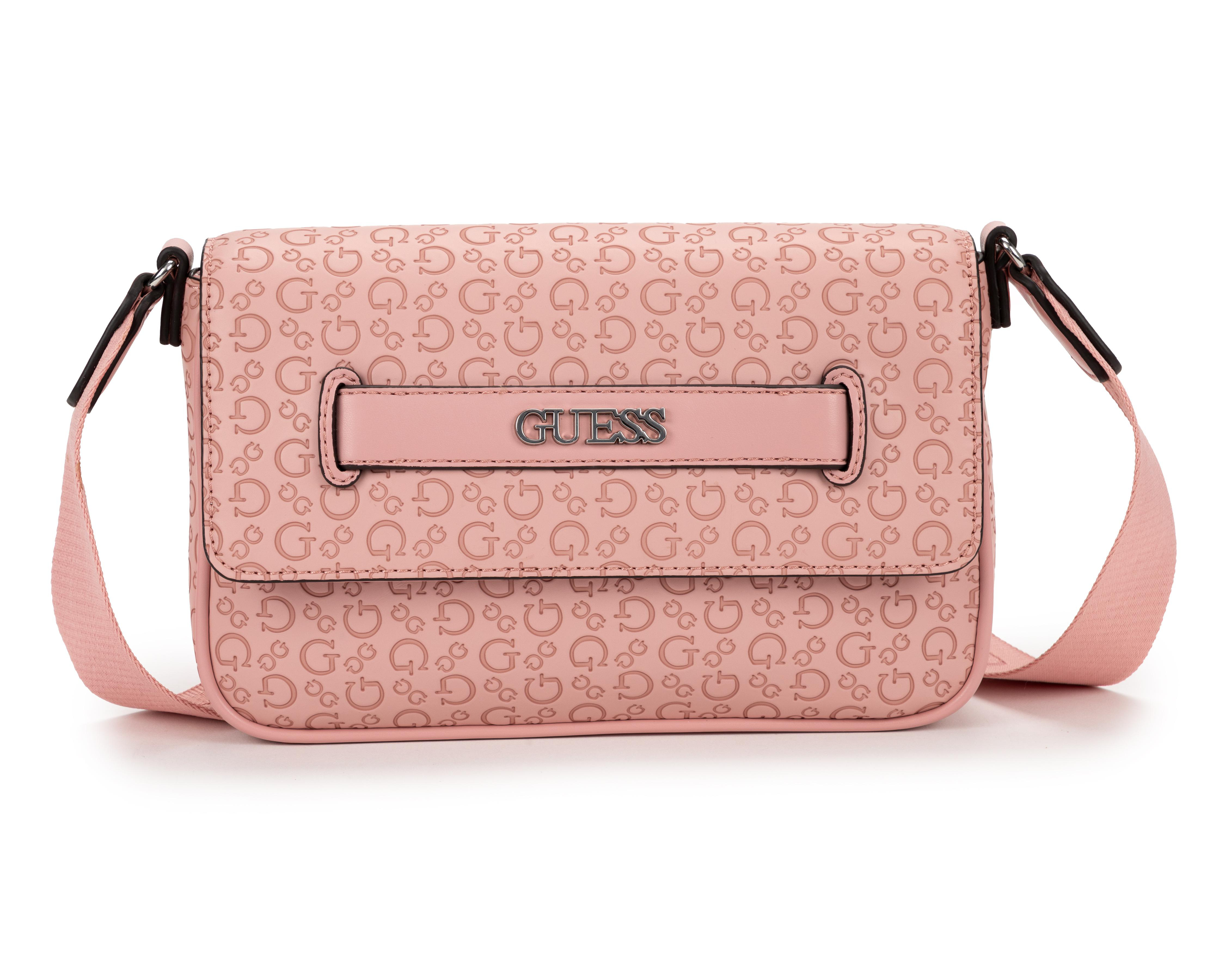 Foto 2 | Bolsa Cruzada Guess Gridley con Monedero
