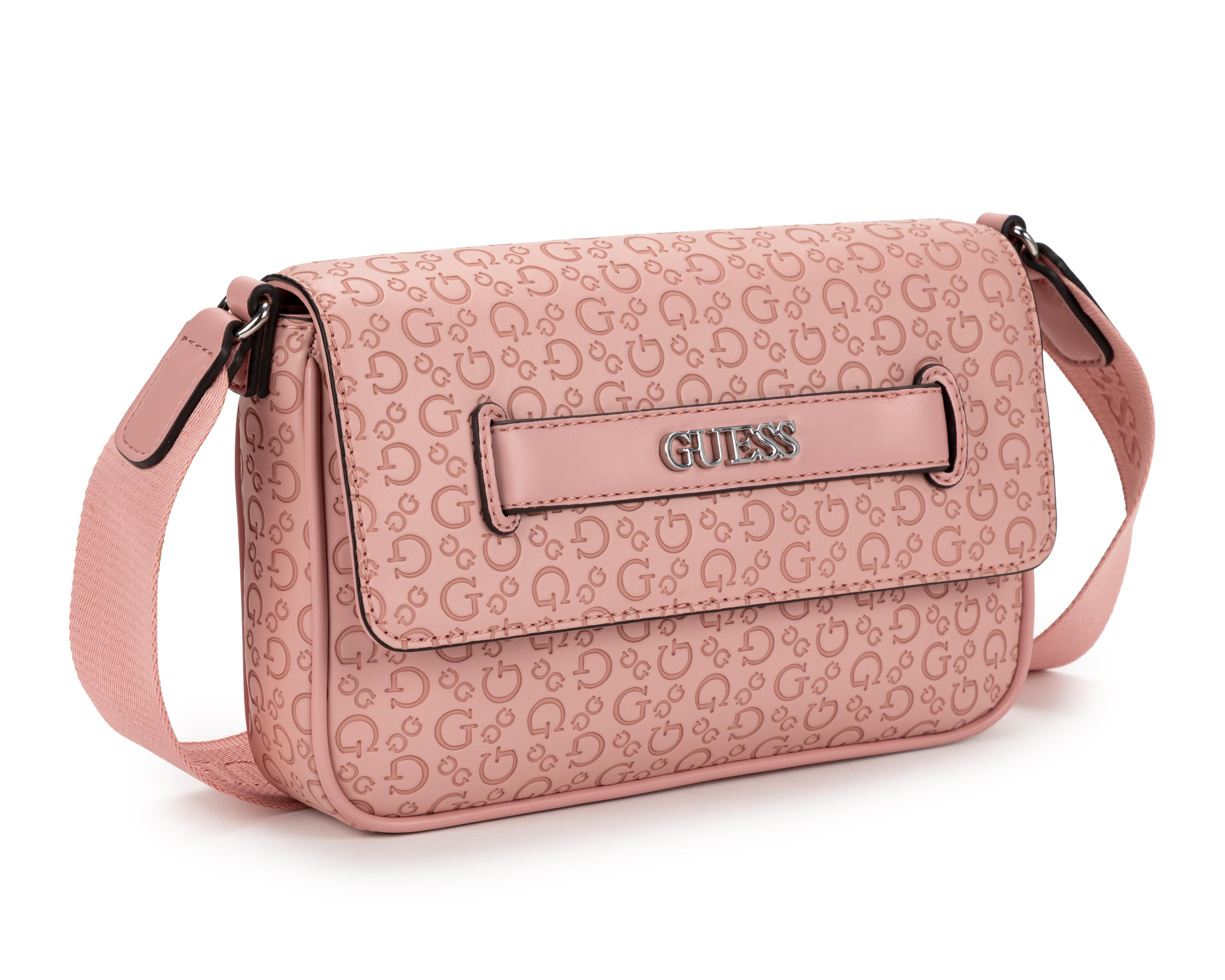 Foto 4 pulgar | Bolsa Cruzada Guess Gridley con Monedero