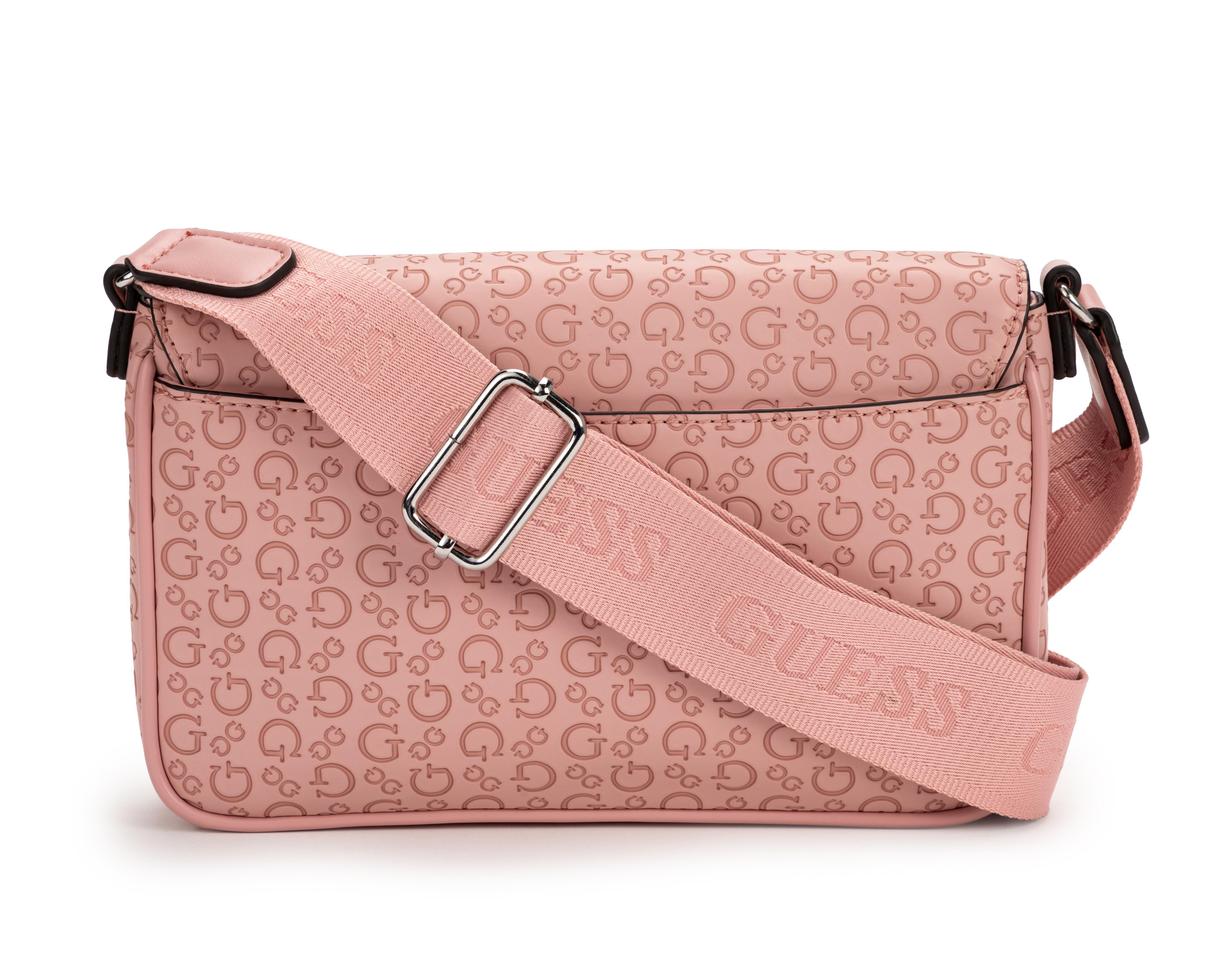 Foto 5 pulgar | Bolsa Cruzada Guess Gridley con Monedero