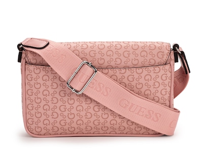 Foto 4 | Bolsa Cruzada Guess Gridley con Monedero