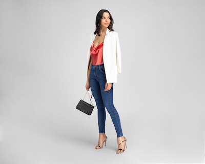 Foto 2 | Jeans Slim Lee para Mujer