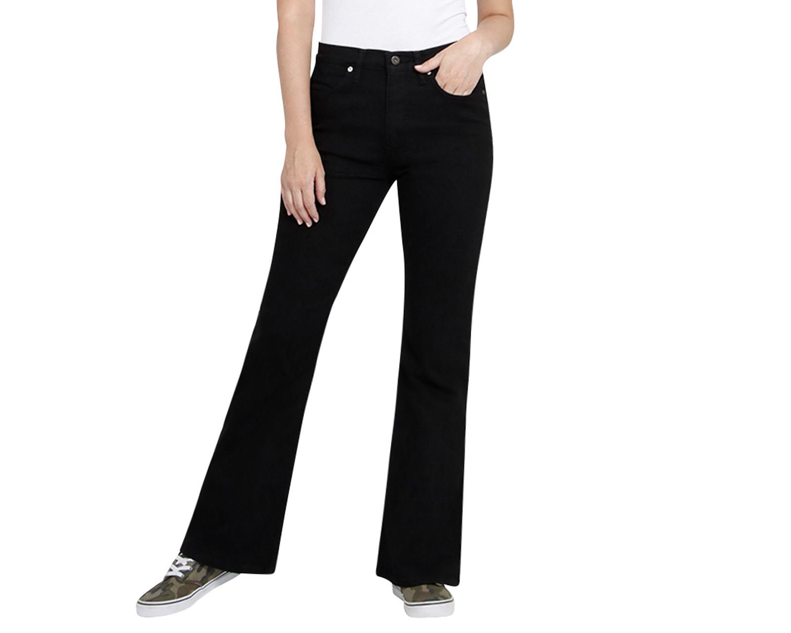 Foto 1 | Jeans Lee Flare Negro