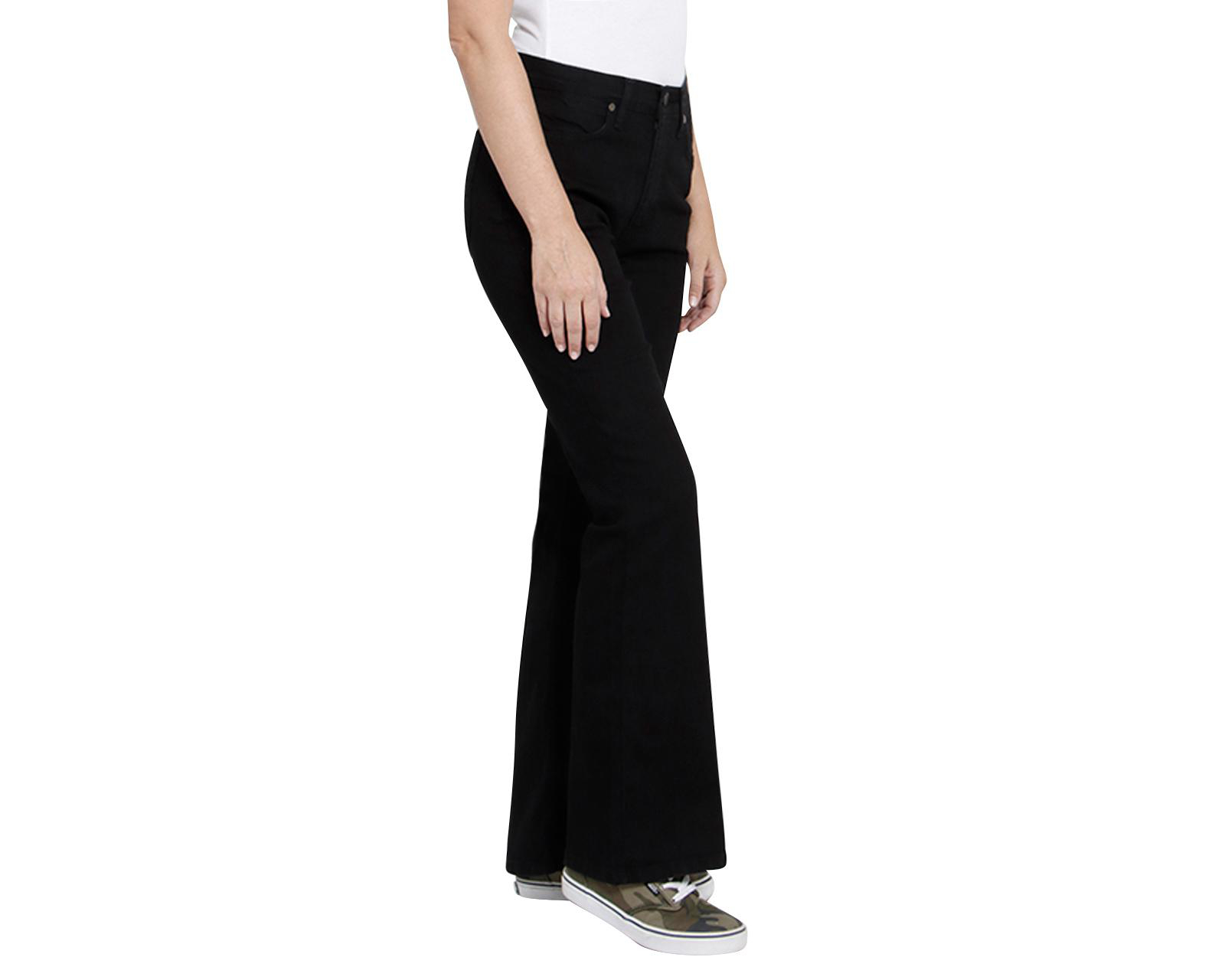 Foto 2 | Jeans Lee Flare Negro