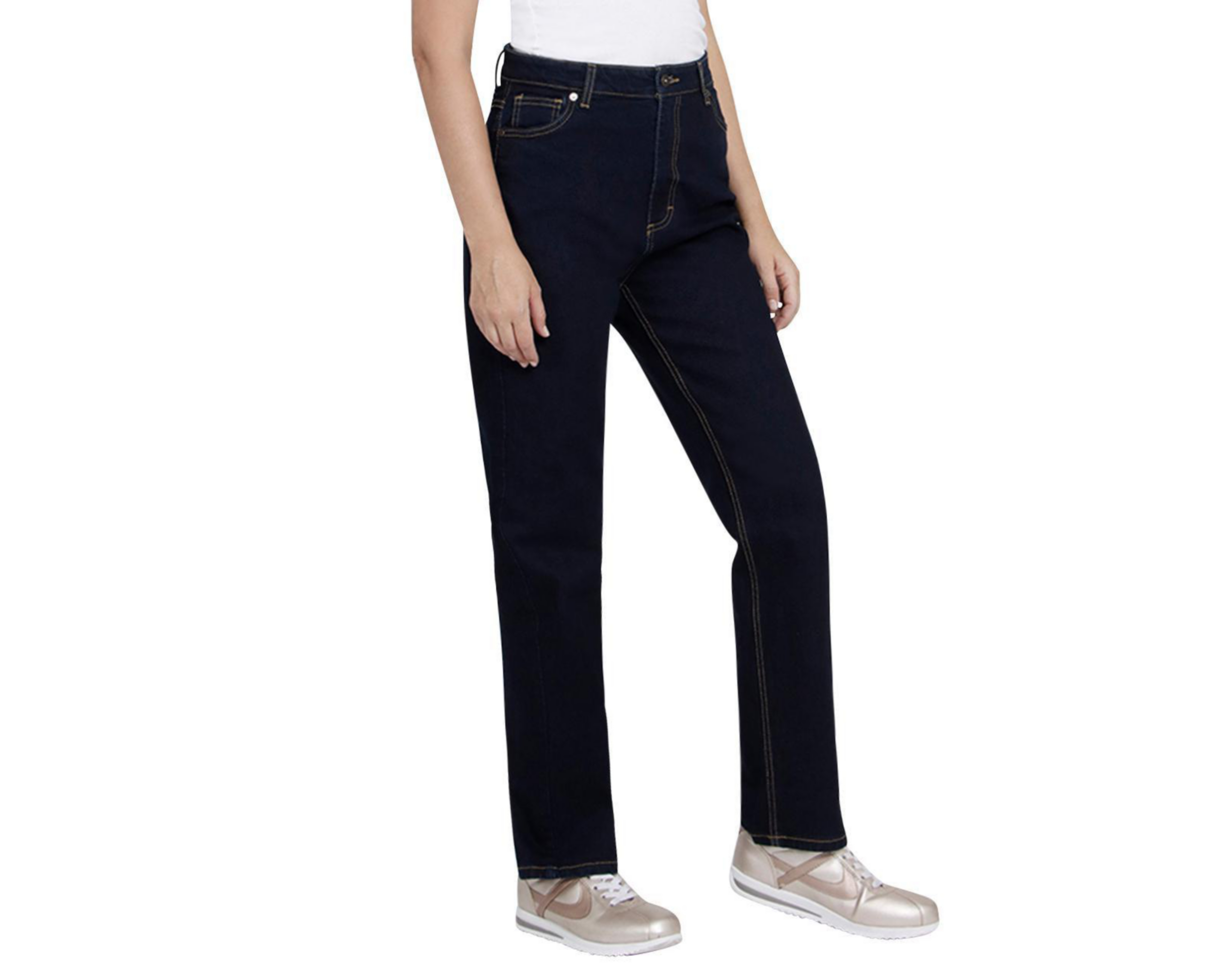 Foto 2 pulgar | Jeans Mom Lee para Mujer