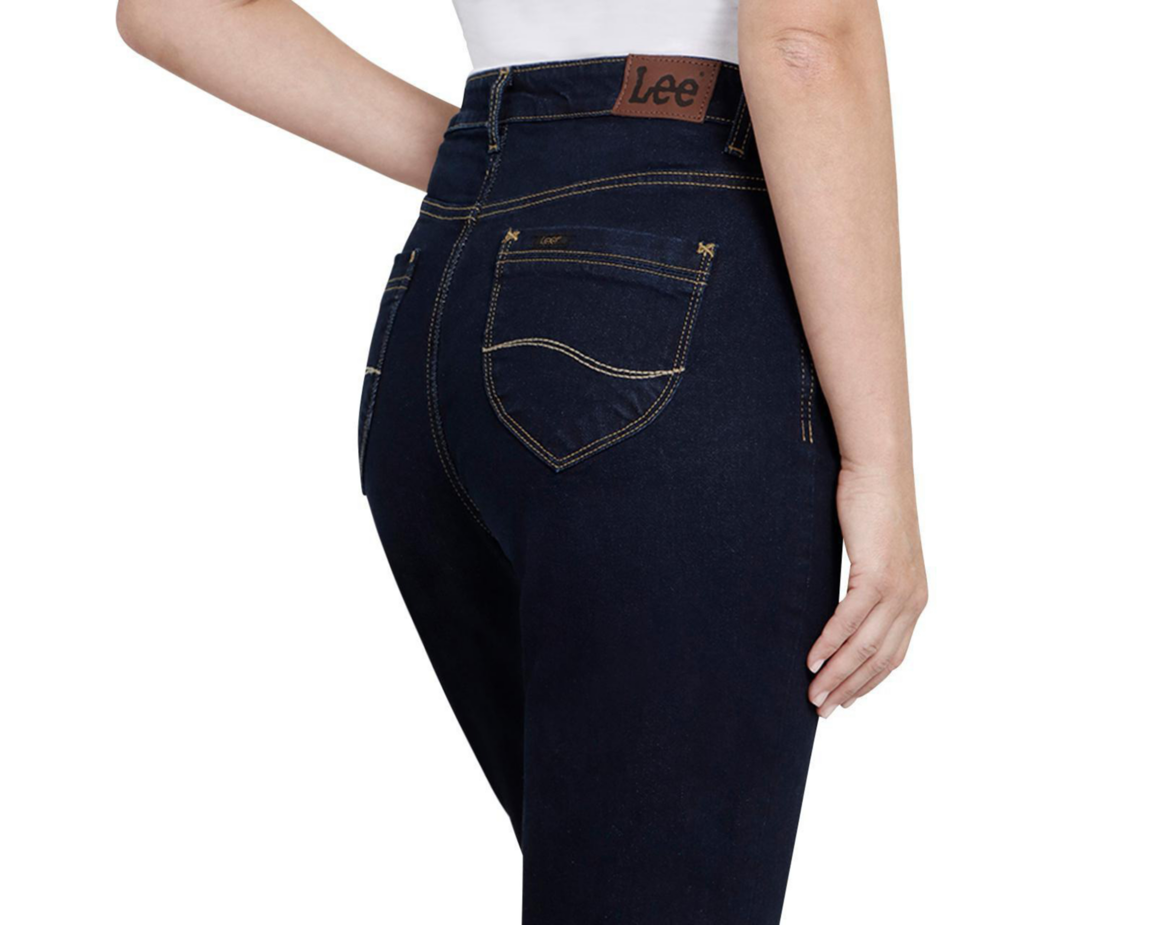 Foto 6 pulgar | Jeans Mom Lee para Mujer