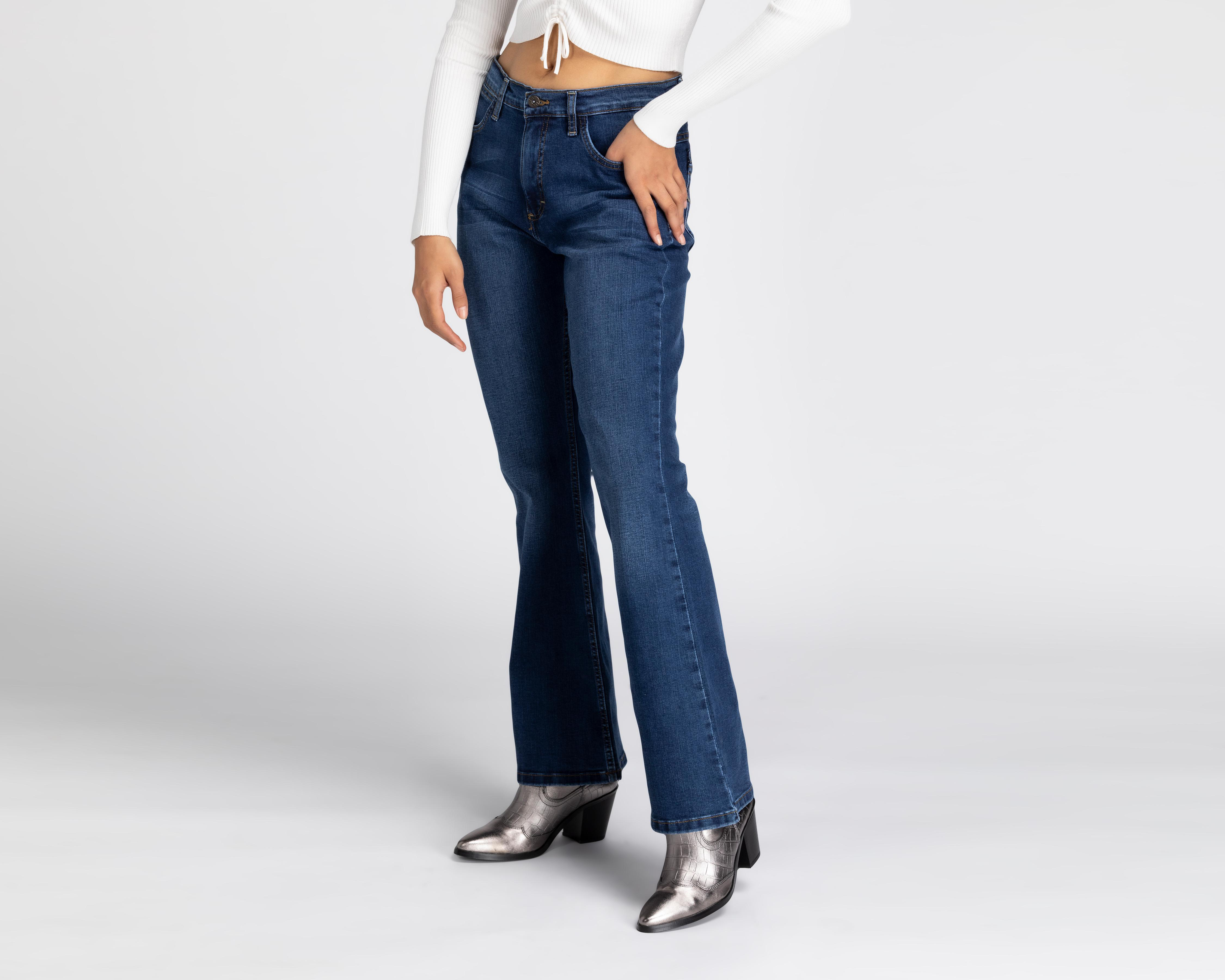 Foto 2 pulgar | Jeans Flare Lee para Mujer