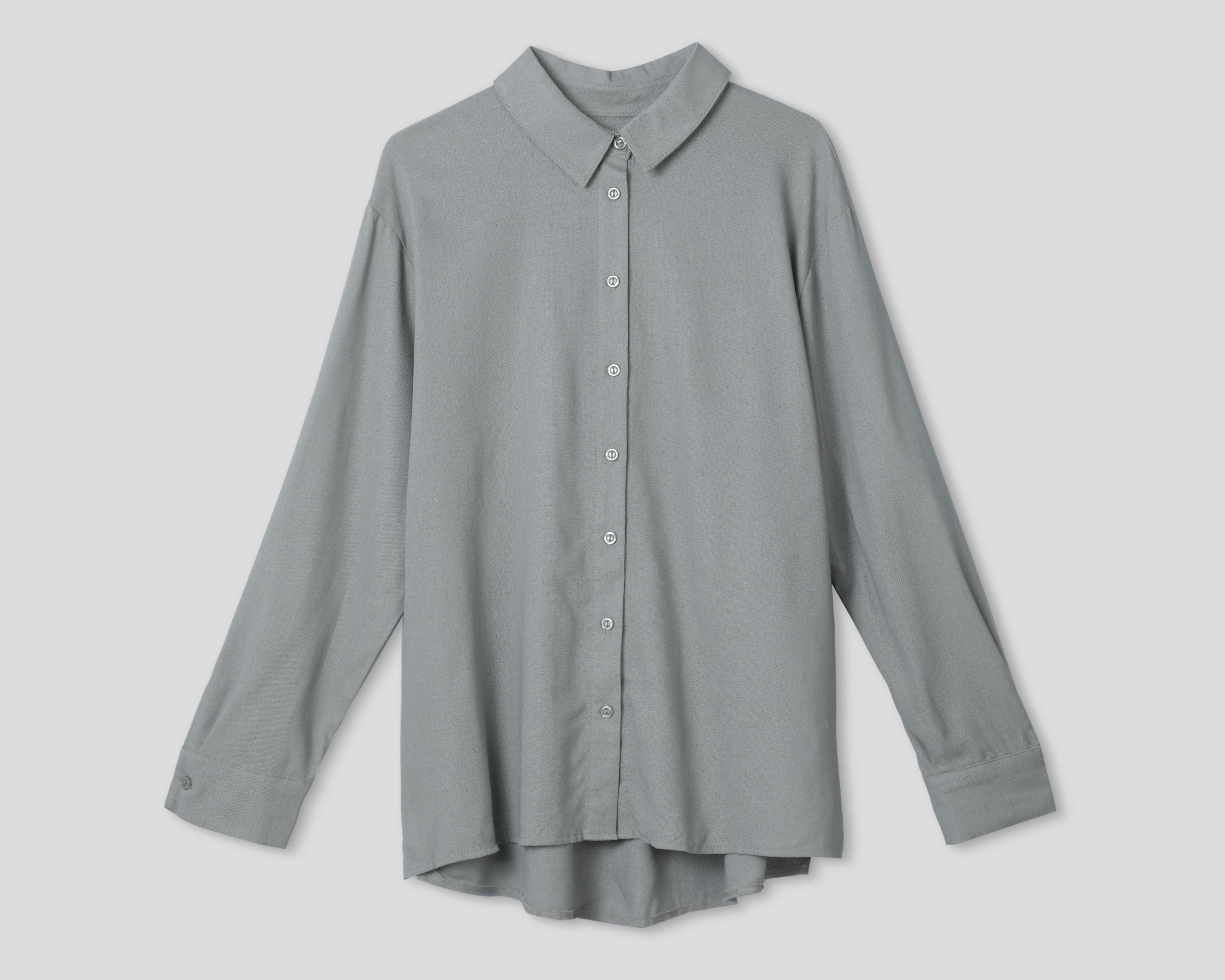 Foto 1 | Blusa Sahara Manga Larga con Botones