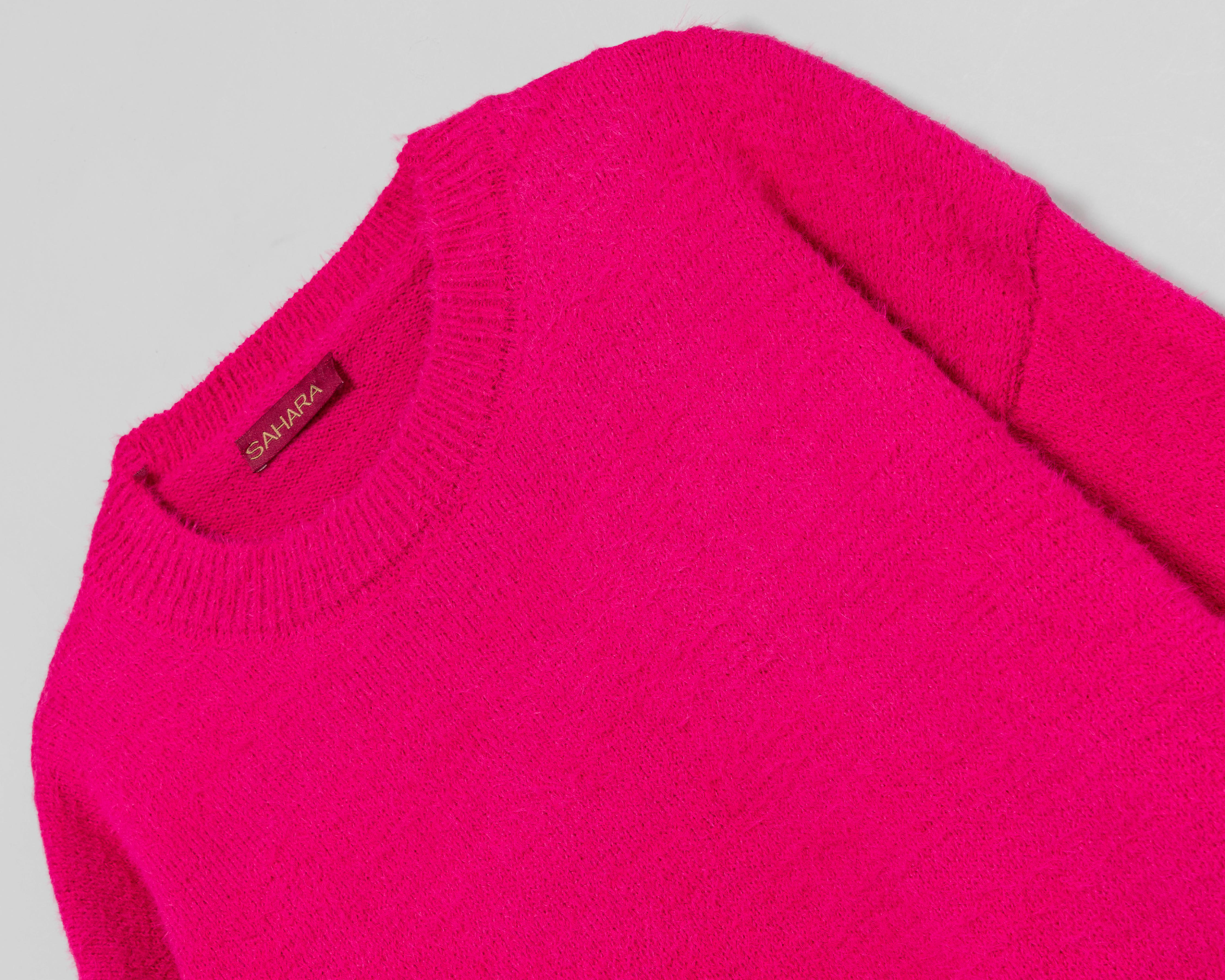 Foto 6 | Suéter Sahara Rosa