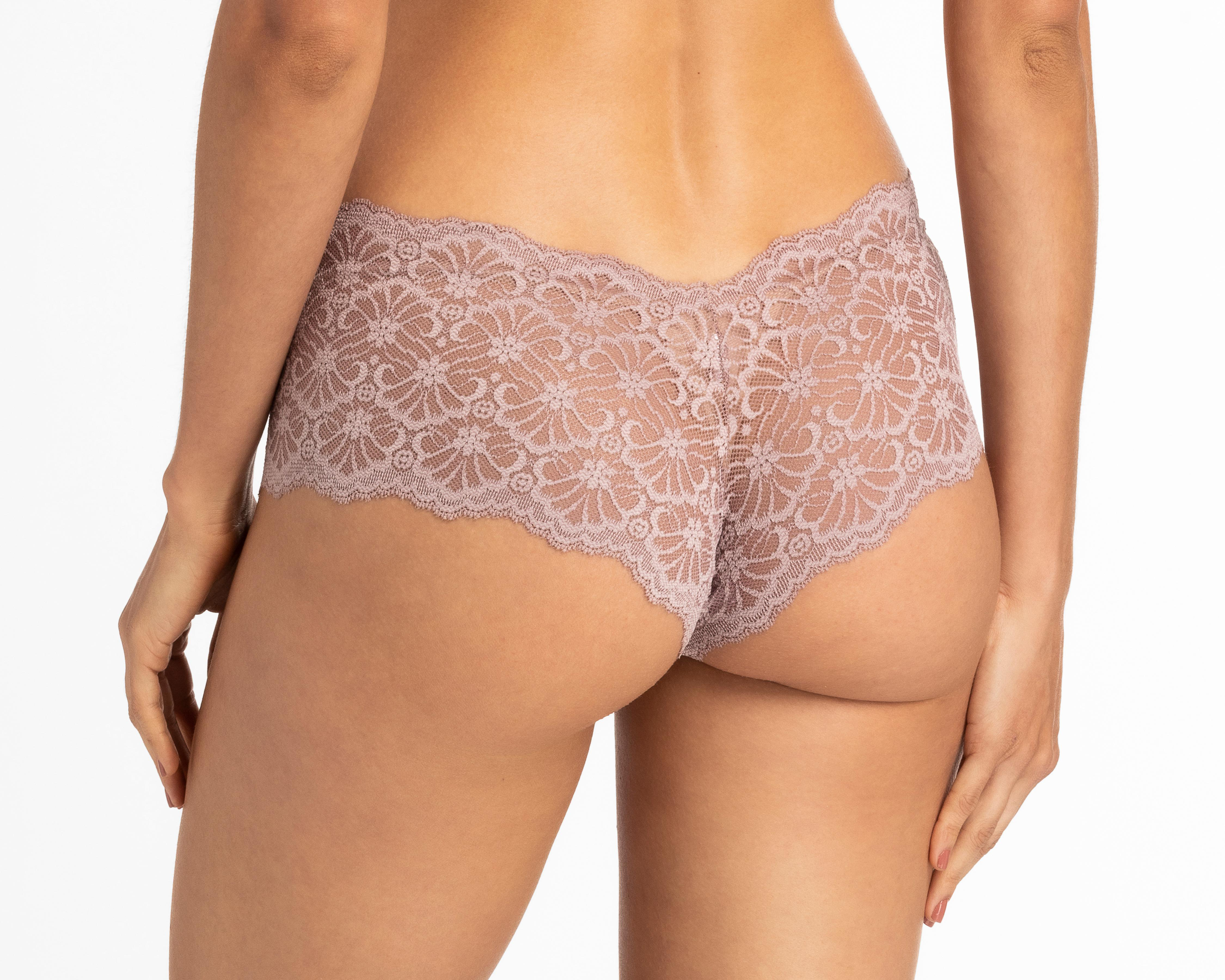 Foto 4 pulgar | Bóxer Valeria Intimates de Encaje para Mujer 3 Pack