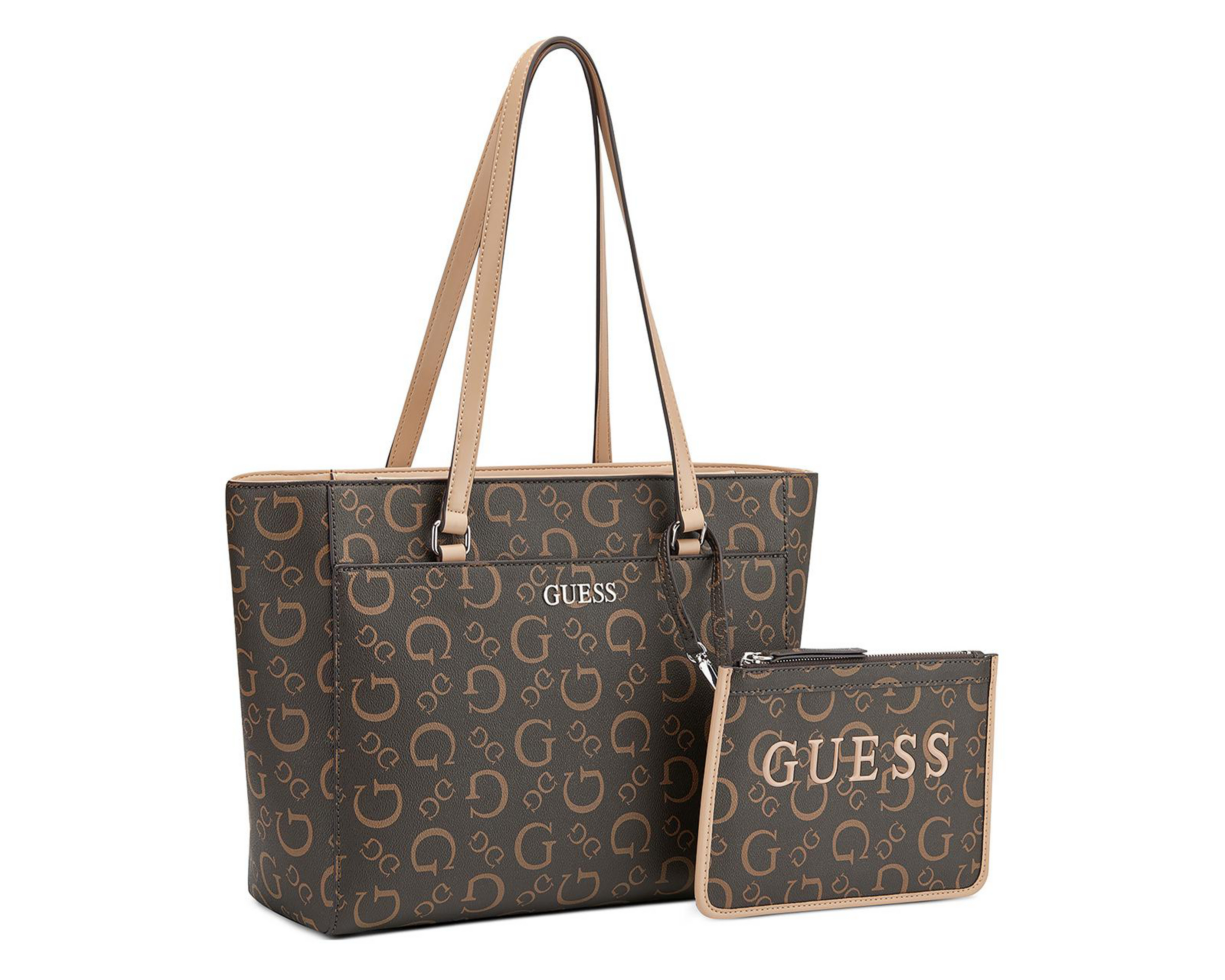 Foto 2 pulgar | Bolsa de Mano Guess Delphine con Monedero