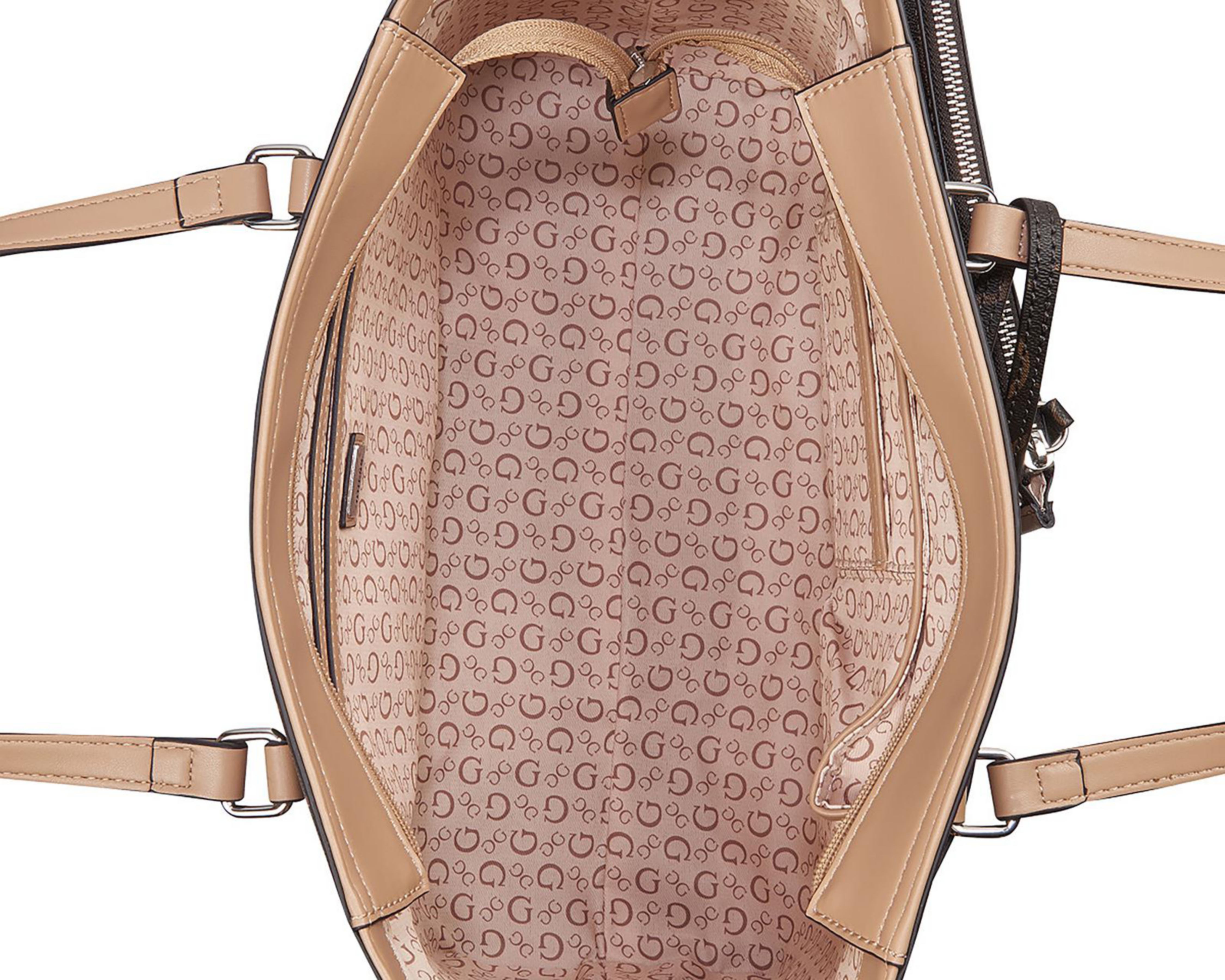 Foto 5 pulgar | Bolsa de Mano Guess Delphine con Monedero