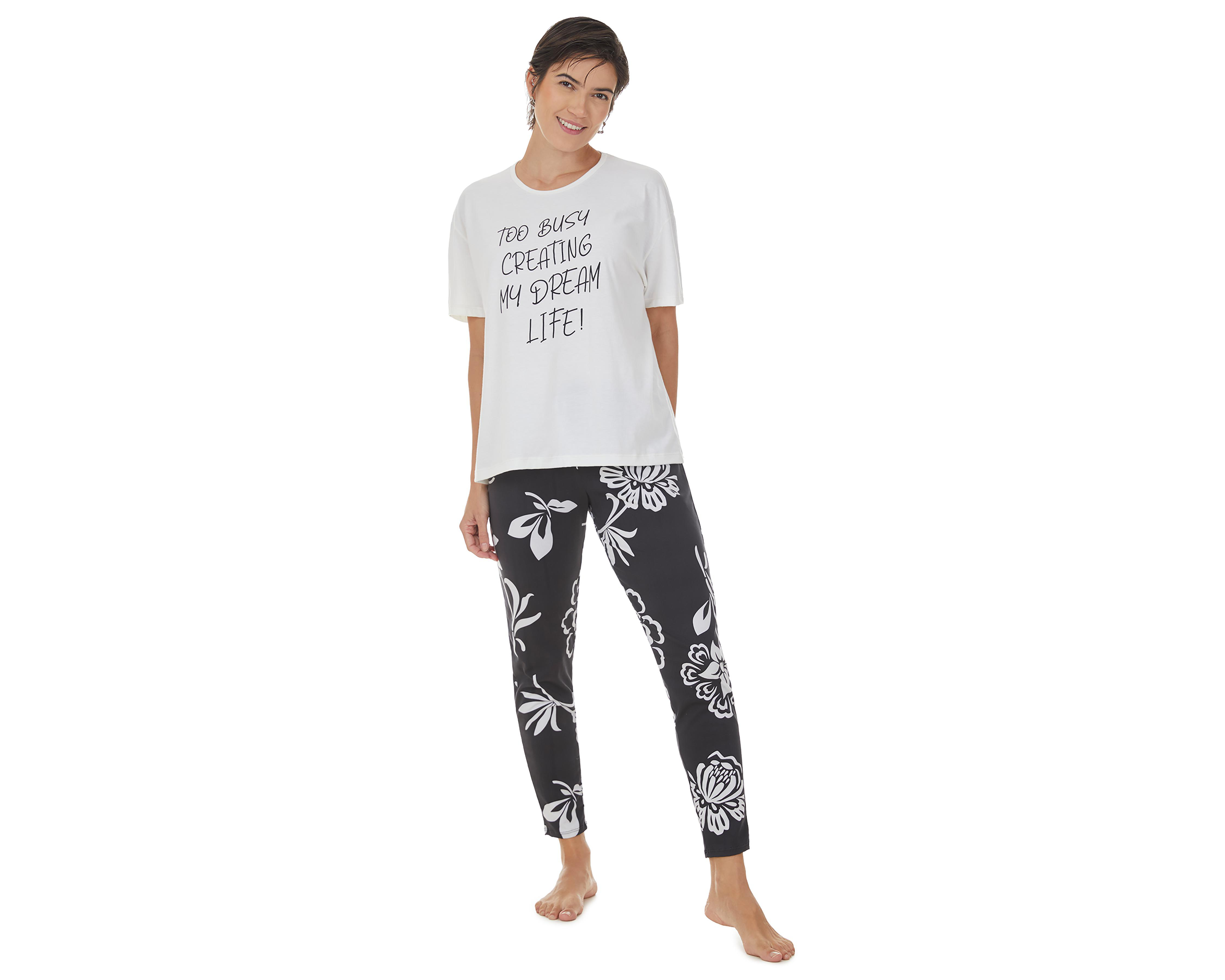Pijama Tops & Bottoms para Mujer 2 Piezas $299